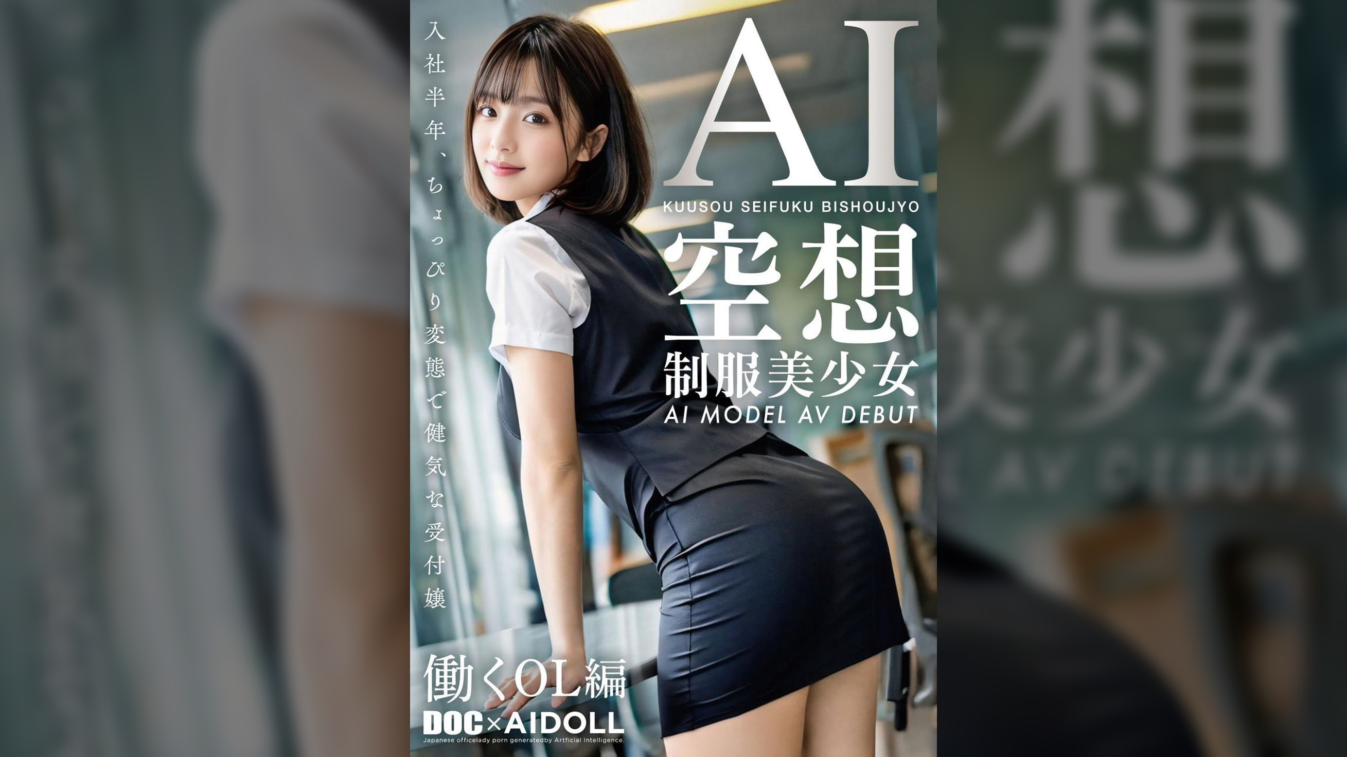 空想●●美少女 AI MODEL AV DEBUT 働くOL編