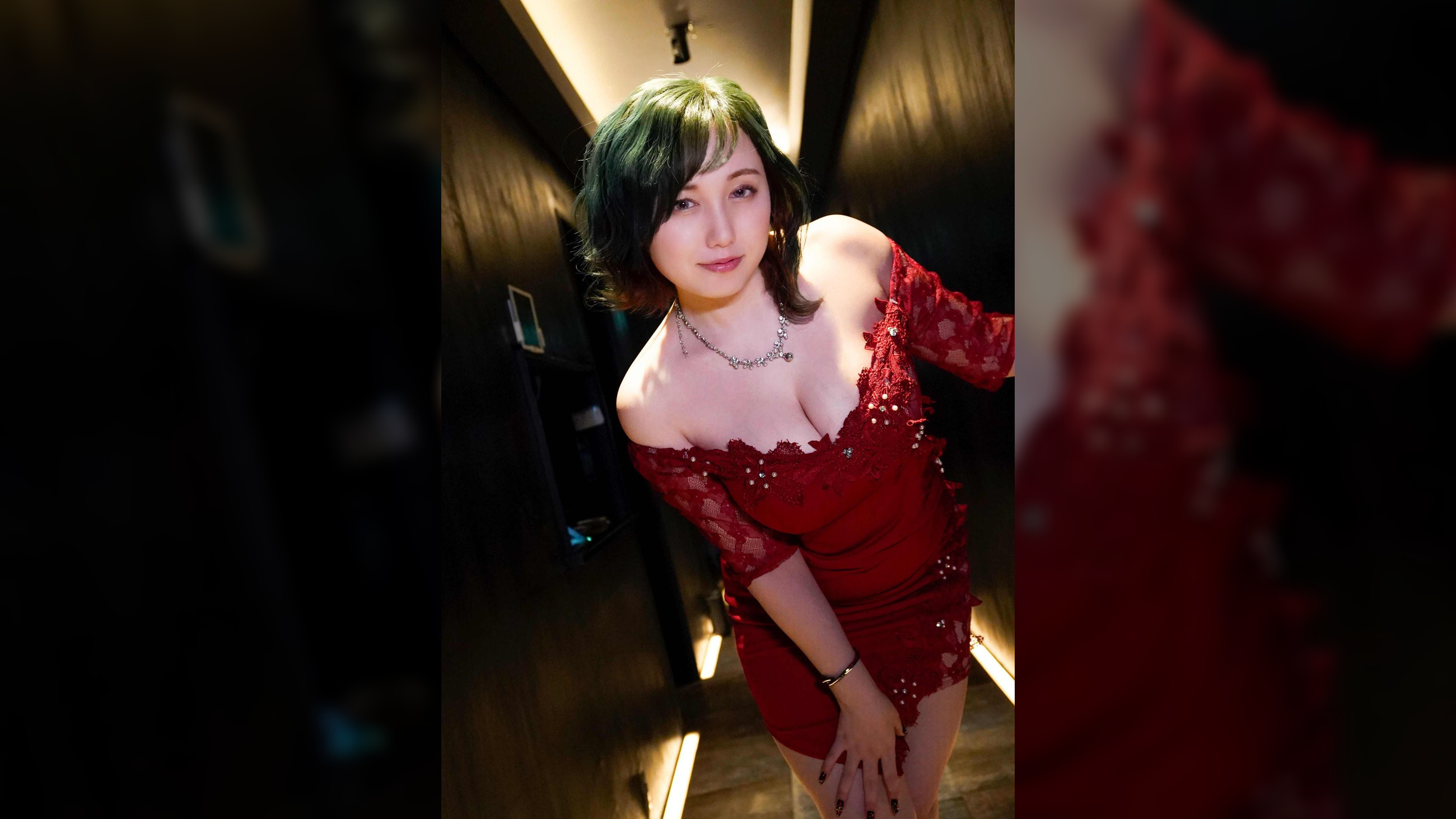 <六本木高級キャバ嬢もお店を出たらただの女>「ゴムよりも生の方が好き」ツリーカラーの派手髪低身長むちむち巨乳美女に中出しプレゼント! ねねさん