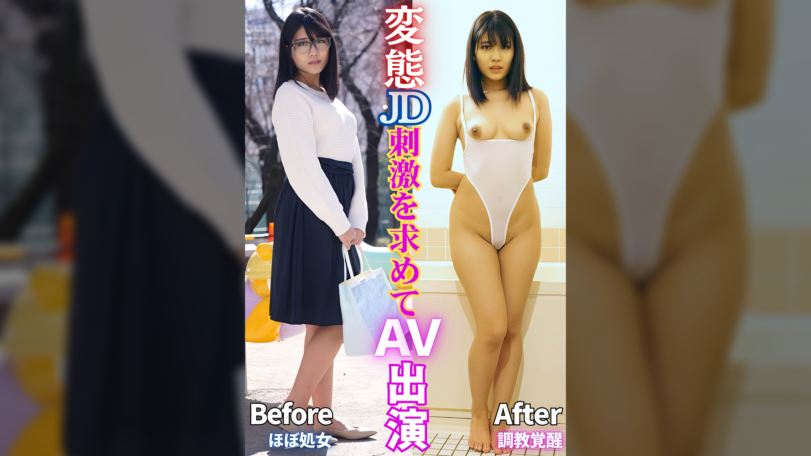 チ〇ポが大好きすぎるエロイプで知り合った変態JDがAVデビュー！