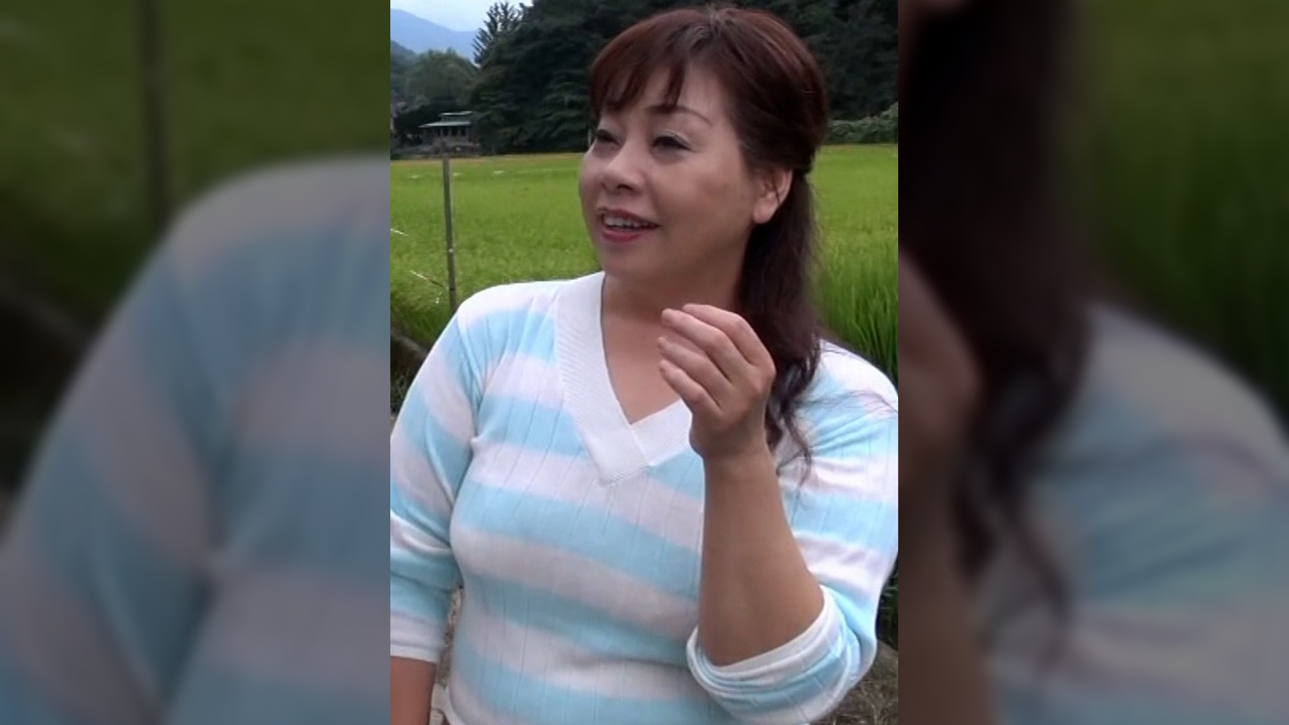 抑え切れない欲求不満がついに爆発！田舎の農家のおばさんをベタなナンパでホテルに誘い淫乱中出しSEX！