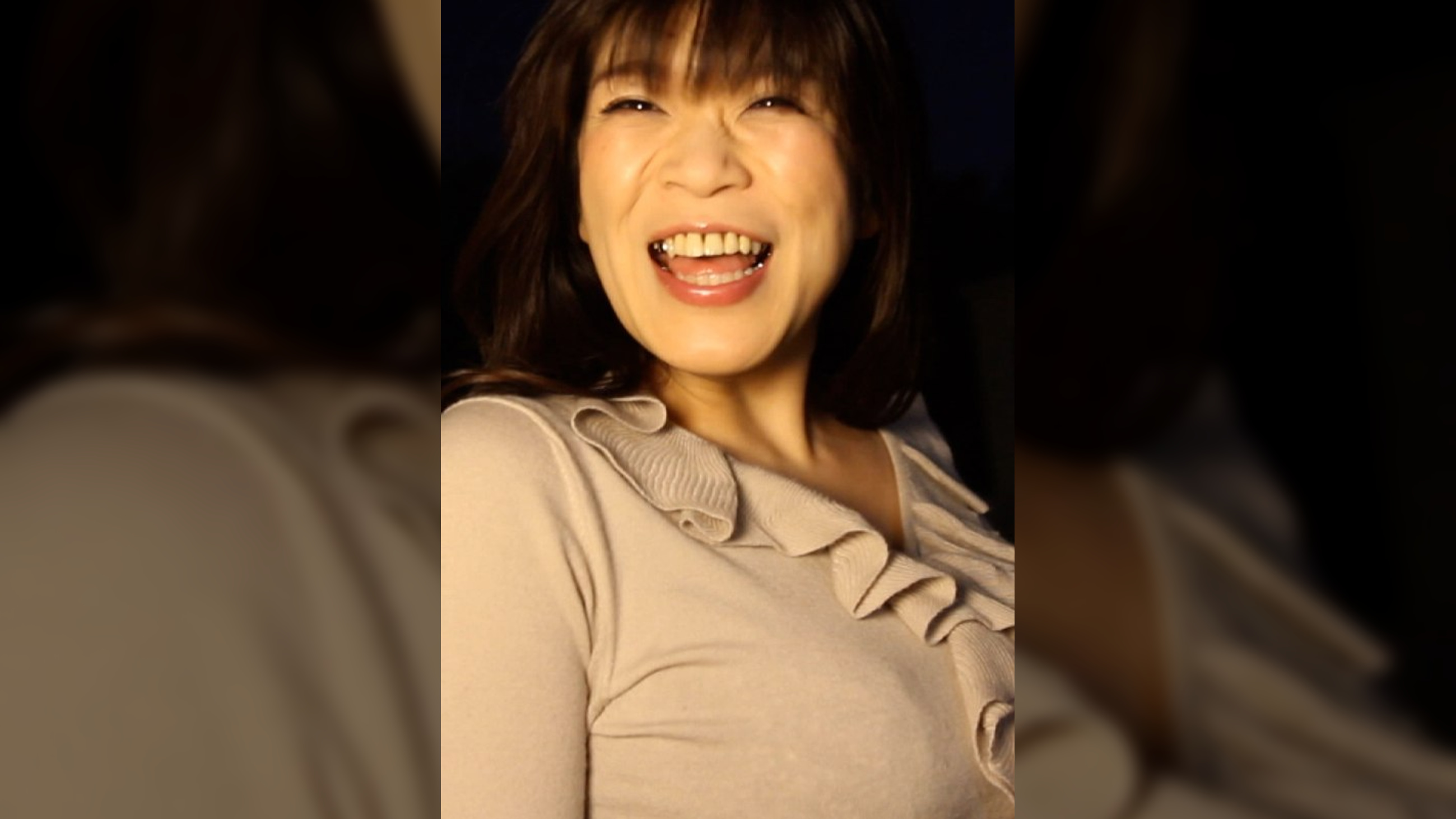 Fカップ巨乳熟女の初撮りAV出演！我慢出来ないどしろーとの肉欲暴走SEX！