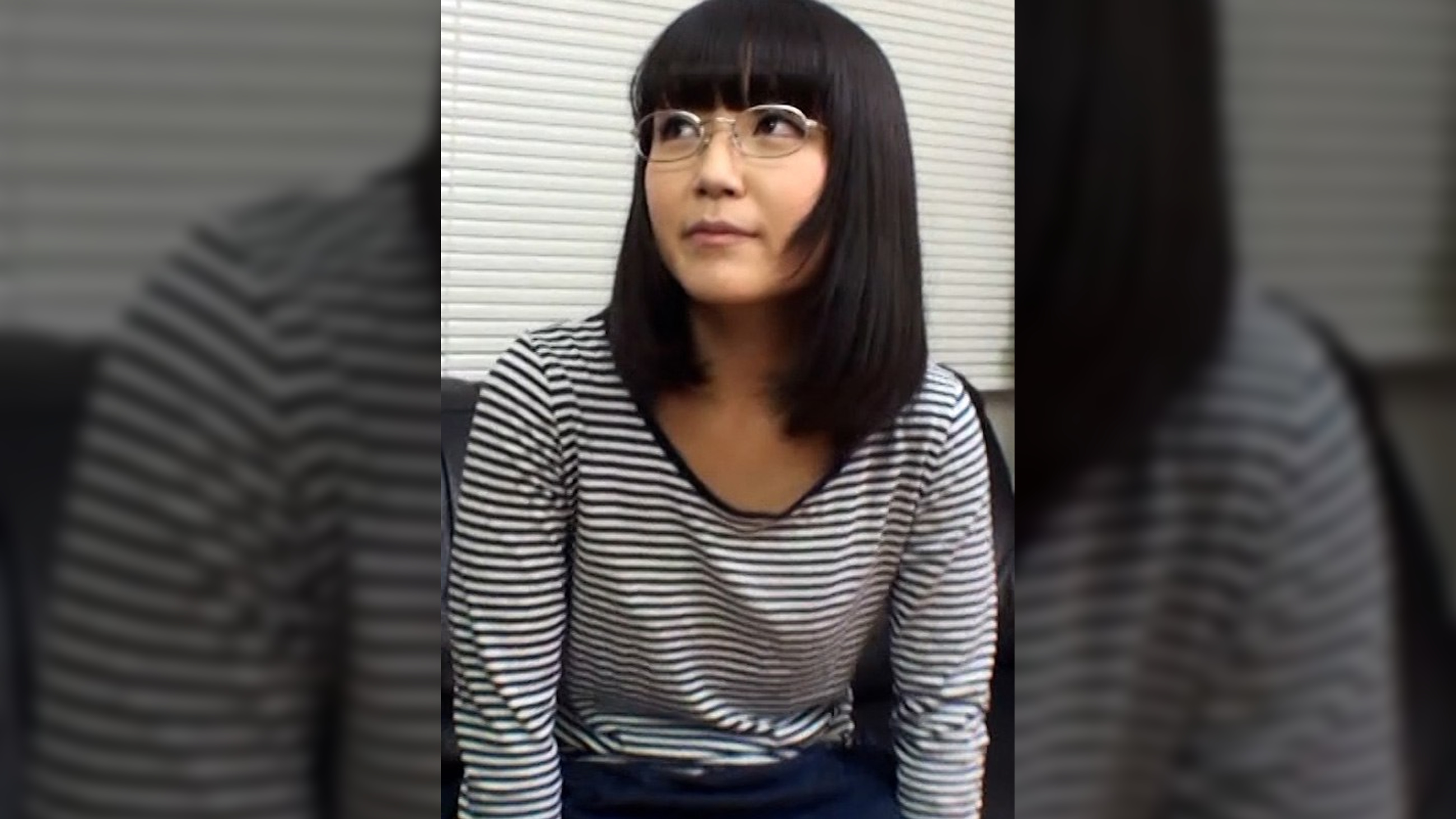 男性経験ひとりと言う大人しそうな清楚系眼鏡娘を番組に協力してとナンパ！真面目な顔して全身敏感潮吹き乱交SEX！