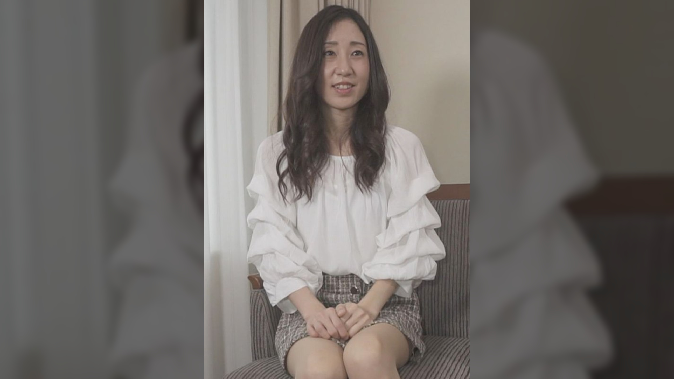 スレンダーなバツイチ色白美女の喘ぎ声は止まらない。突き上げられながら「オチンチン入ってます！」