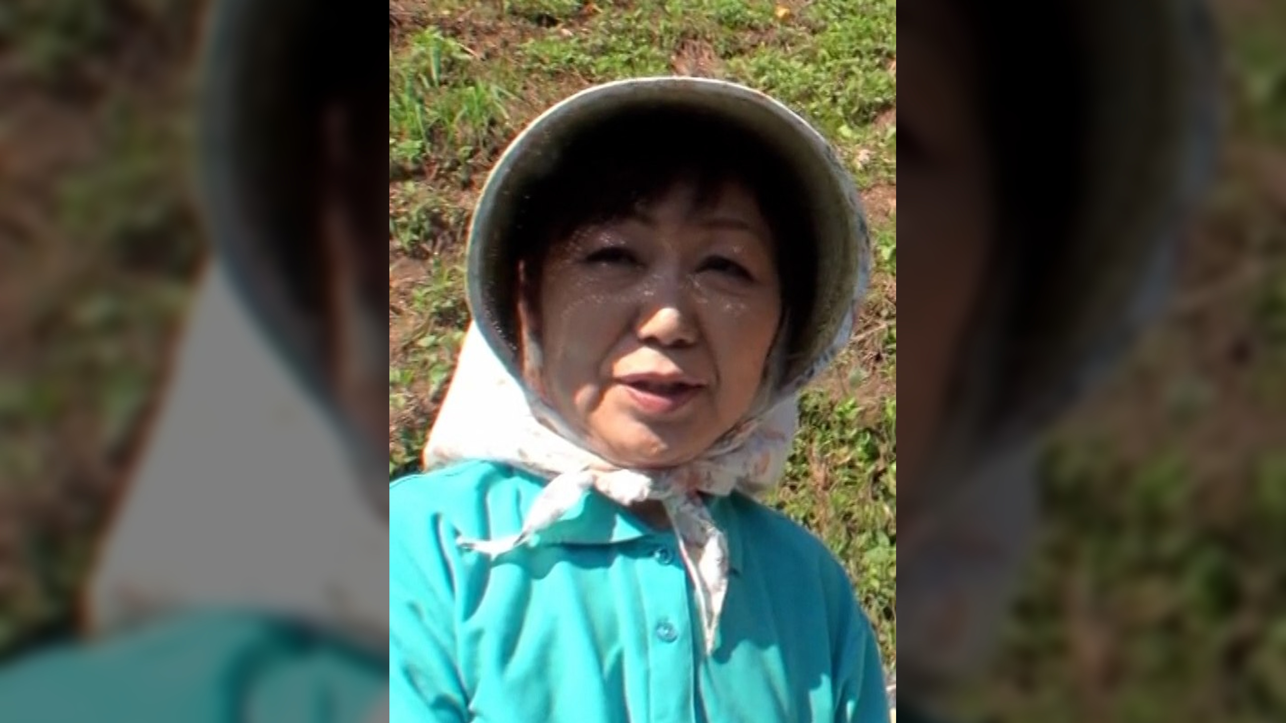 もうすぐ六十路の熟女がAVに応募。森の木陰で淫乱中出しSEX！太陽の下で本能丸出しAV撮影！