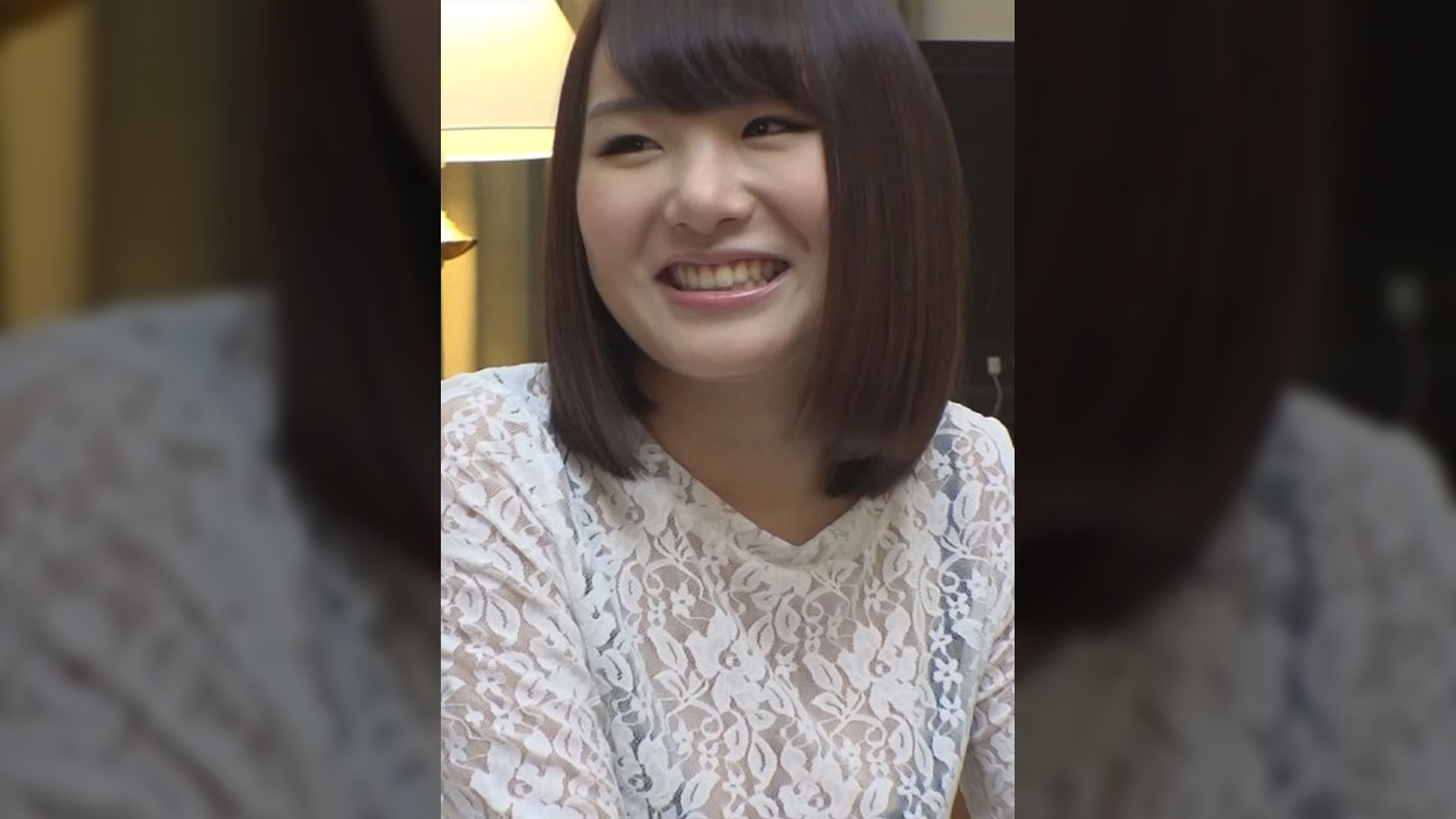 男の先端をペロッ！上目遣いで魅了する若妻のハニカミエロス！