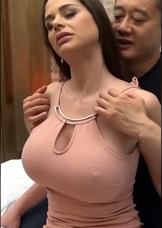 欧州美女の超乳にしゃぶりつき!ブロンドヘアーのセクシーダイナマイトボディに激ピス最高の射精!