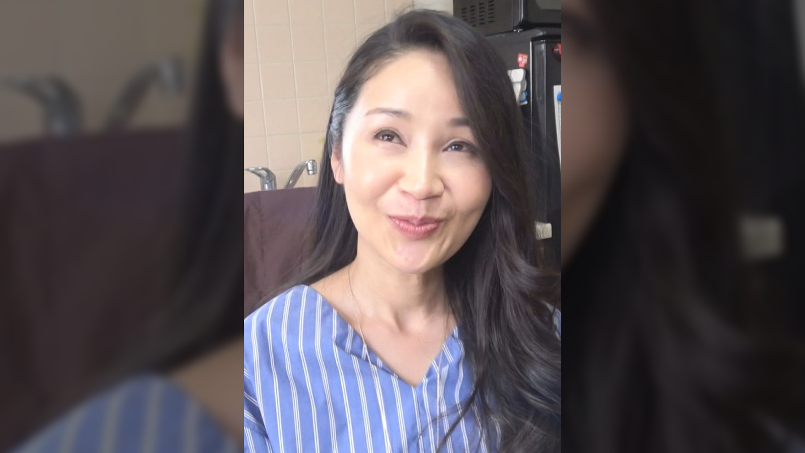 奥様のお宅訪問！自宅に現れた他人棒に「おっきい！」と目を輝かせて大喜び！