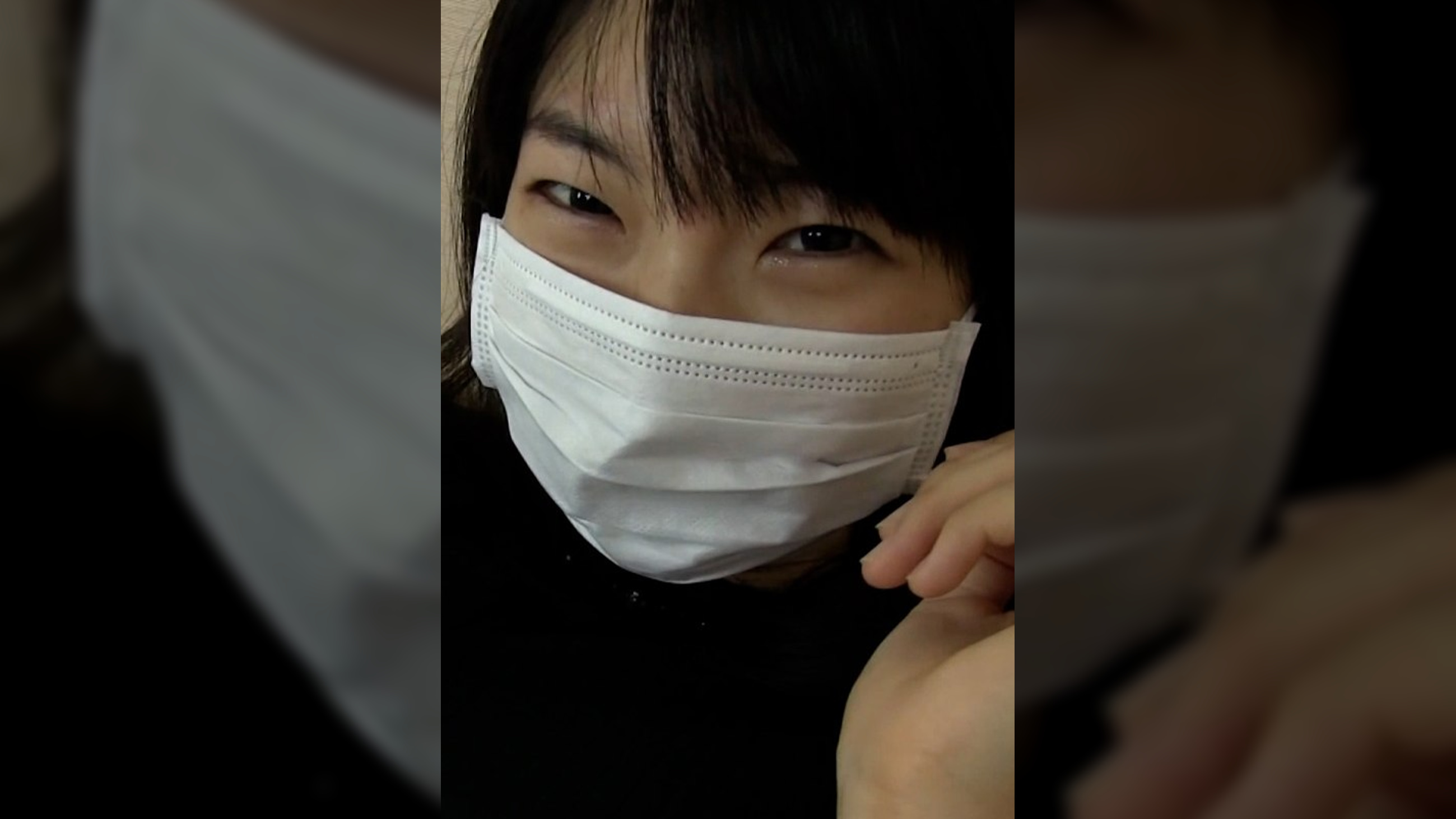 黒髪マスク美女⁉2度目のAV出演で身バレ覚悟の顔出しSEX！