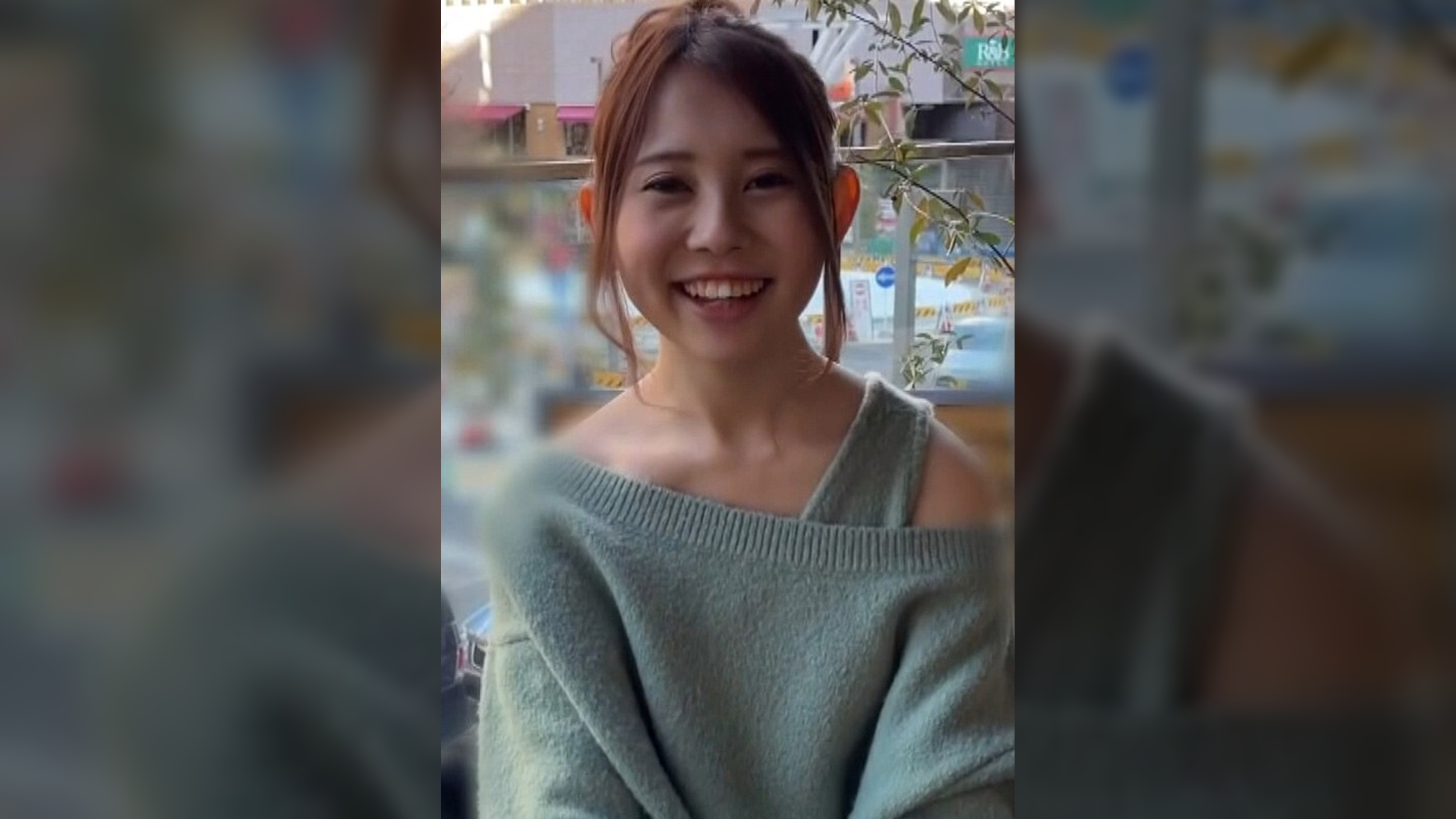 オンナは愛嬌！常にニコニコと満面の笑みの童顔娘をモデルテイでラブホでハメ撮り！カメラを必死で見つめながらの羞恥交じりの快楽SEX！