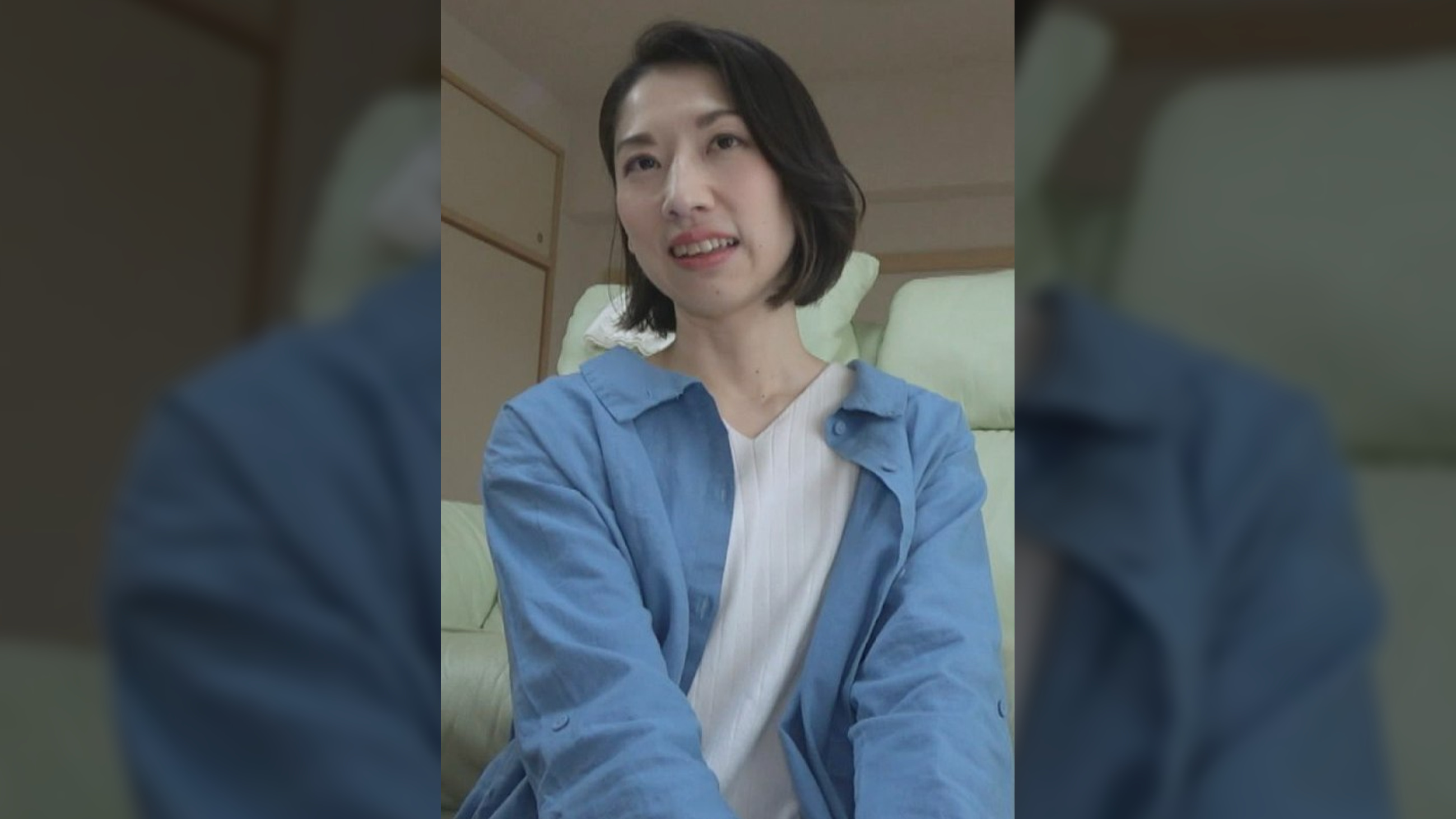 奥様のお宅訪問！自分の電マで「ダメ！ダメ！」白い素肌を赤く染め感じ始めるスレンダー妻！