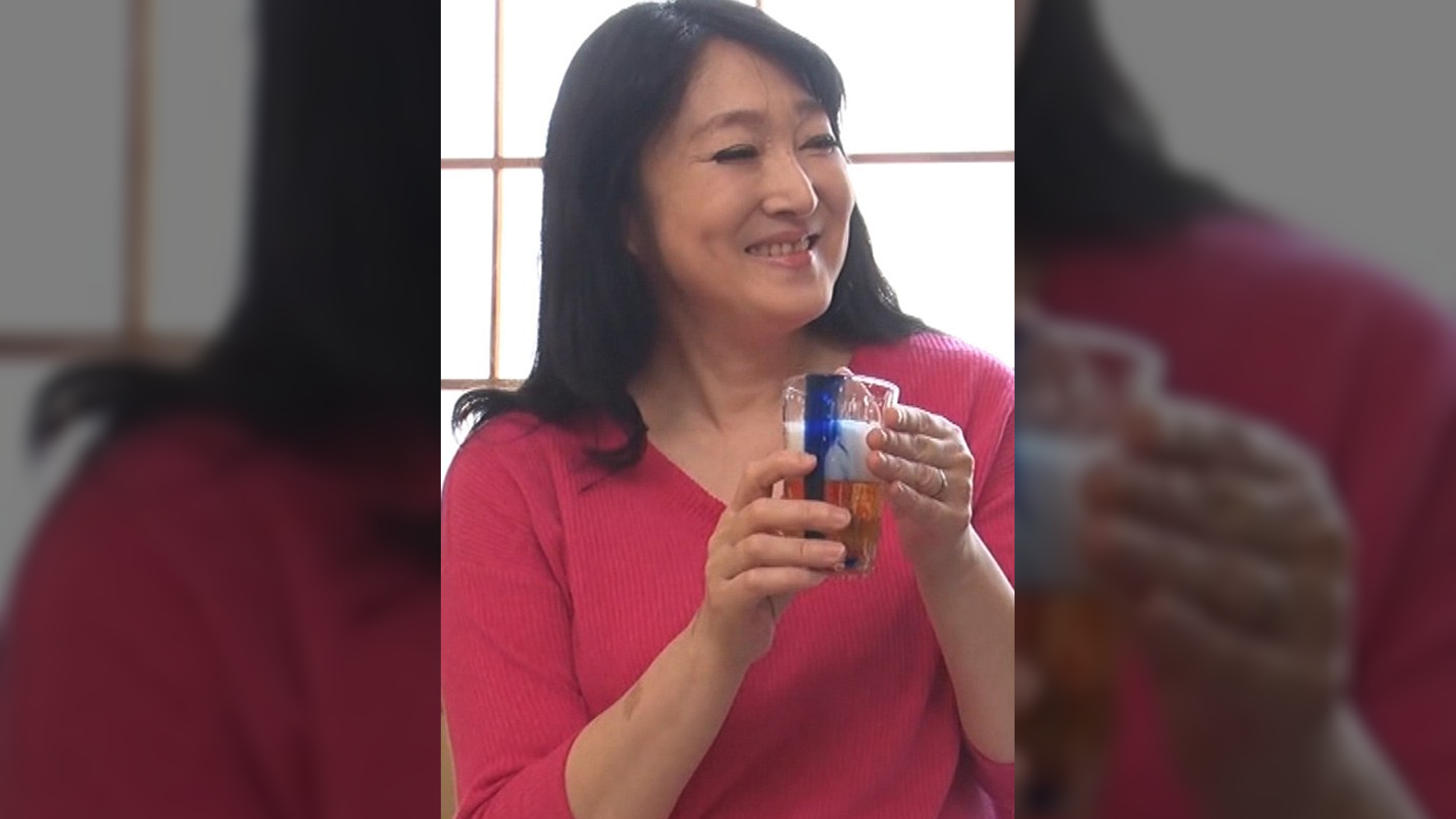「義母さんの腰使い凄いですよ！」逞しい娘の旦那に抱かれ濡れ堕ちる豊満義母と中出しSEX！