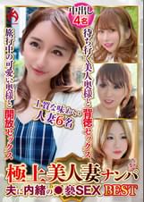 極上美人妻ナンパ 夫に内緒の●褻SEX Best23 6名