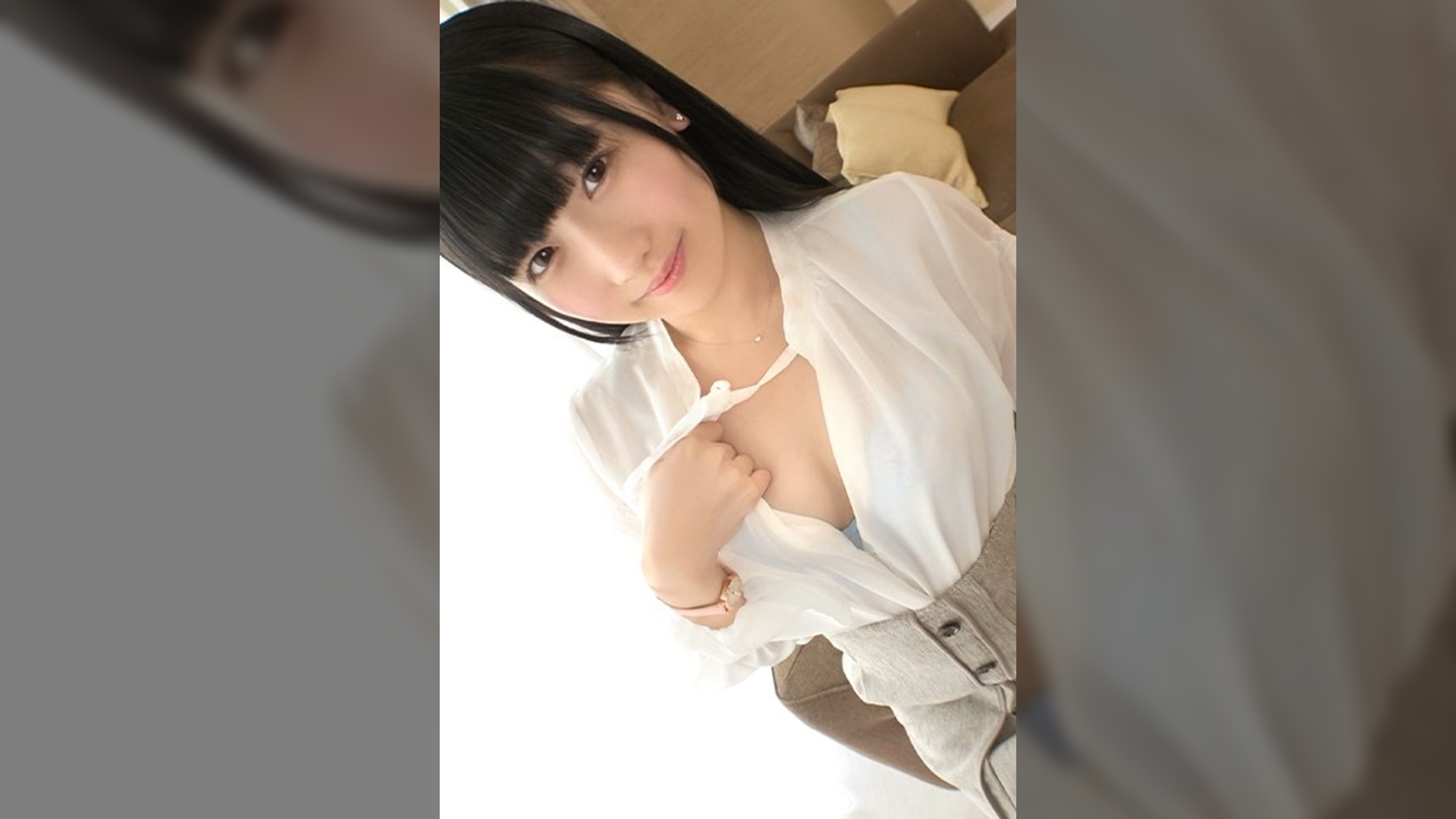 【初撮り】【素朴×清楚×初心】【期待しているパンツ染み】保護欲がそそる21歳の妹系専門学生。素朴な顔には不釣り合いな大きなお尻を突き出し、硬根に嬌声をあげる彼女は.. ネットでAV応募→AV体験撮影 1483