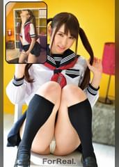 ForReal ~Z世代の日常生活~ アイドル志望の北海道色白美女