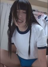 水嶋アリス　体育着にザーメンぶっかけSEX