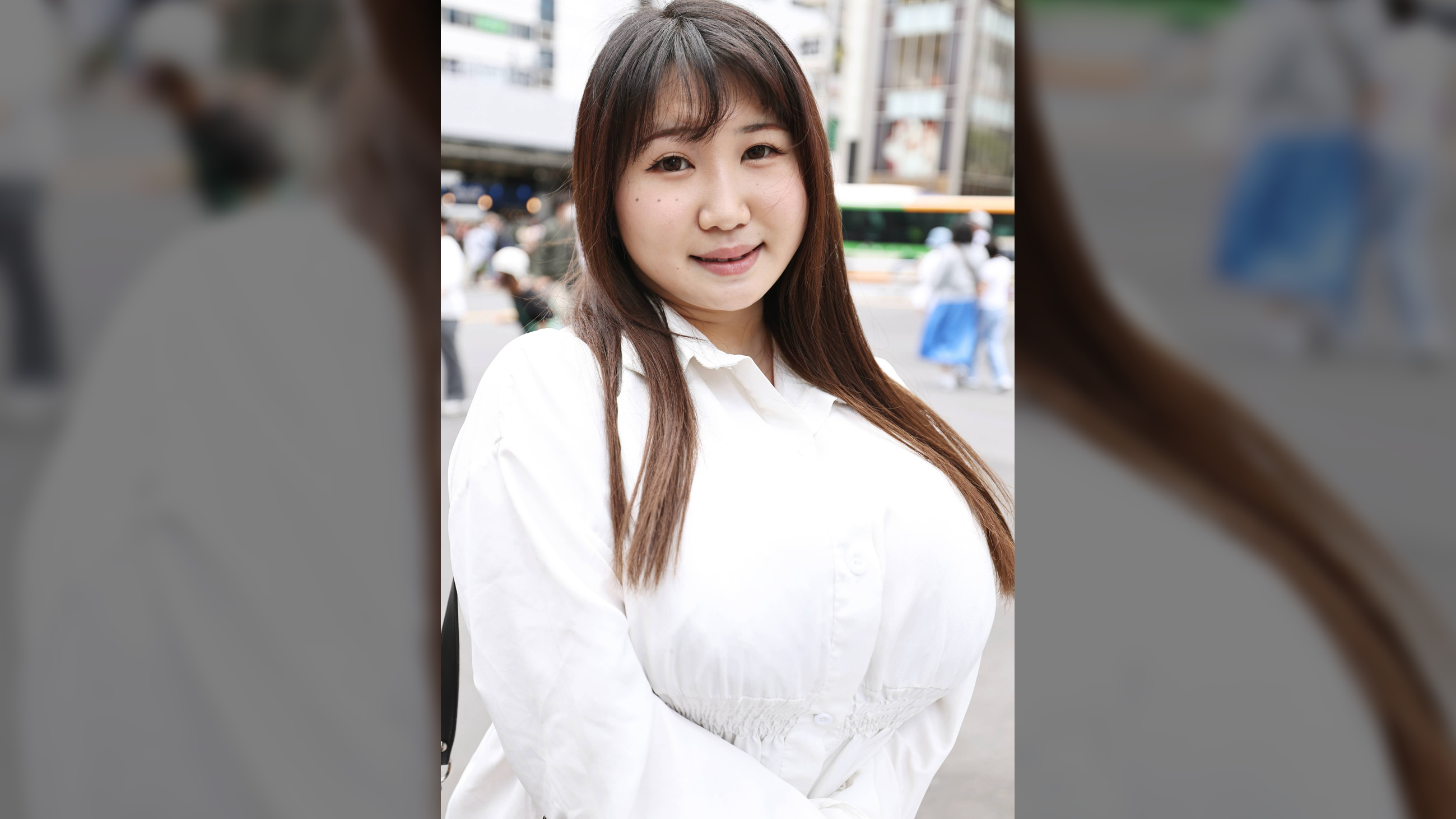 富山産のJカップ女子大生