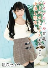 ツインテール貧乳ニーハイソックス美少女と中出し性交　星咲セイラ