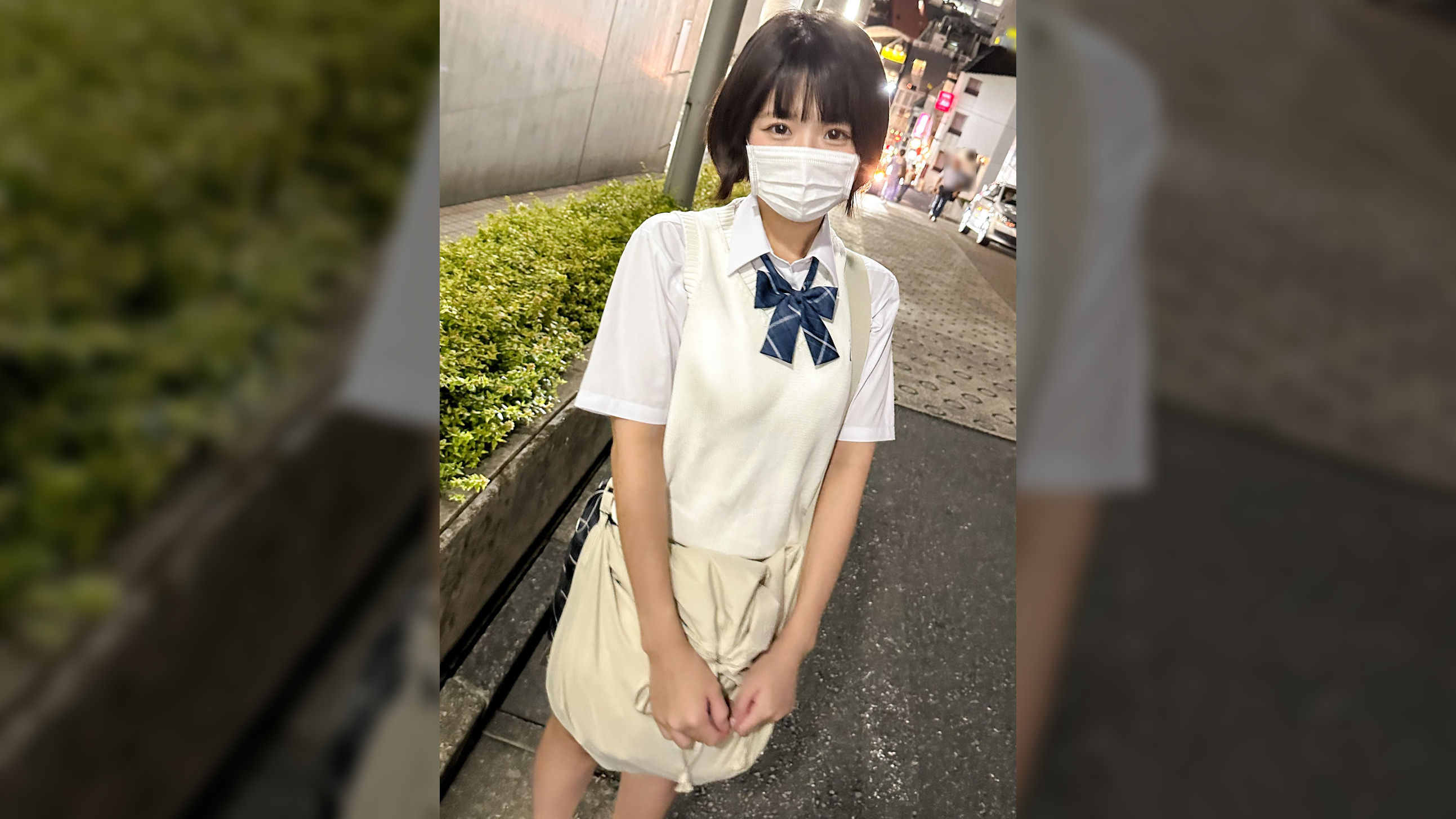 【初撮影】黒髪ショートの初々しさ溢れる天然素材！経験少ない彼女が想像超える激しいピストンに恥ずかしいイキ顔を晒しながら汗だくで種付けされる衝撃映像。
