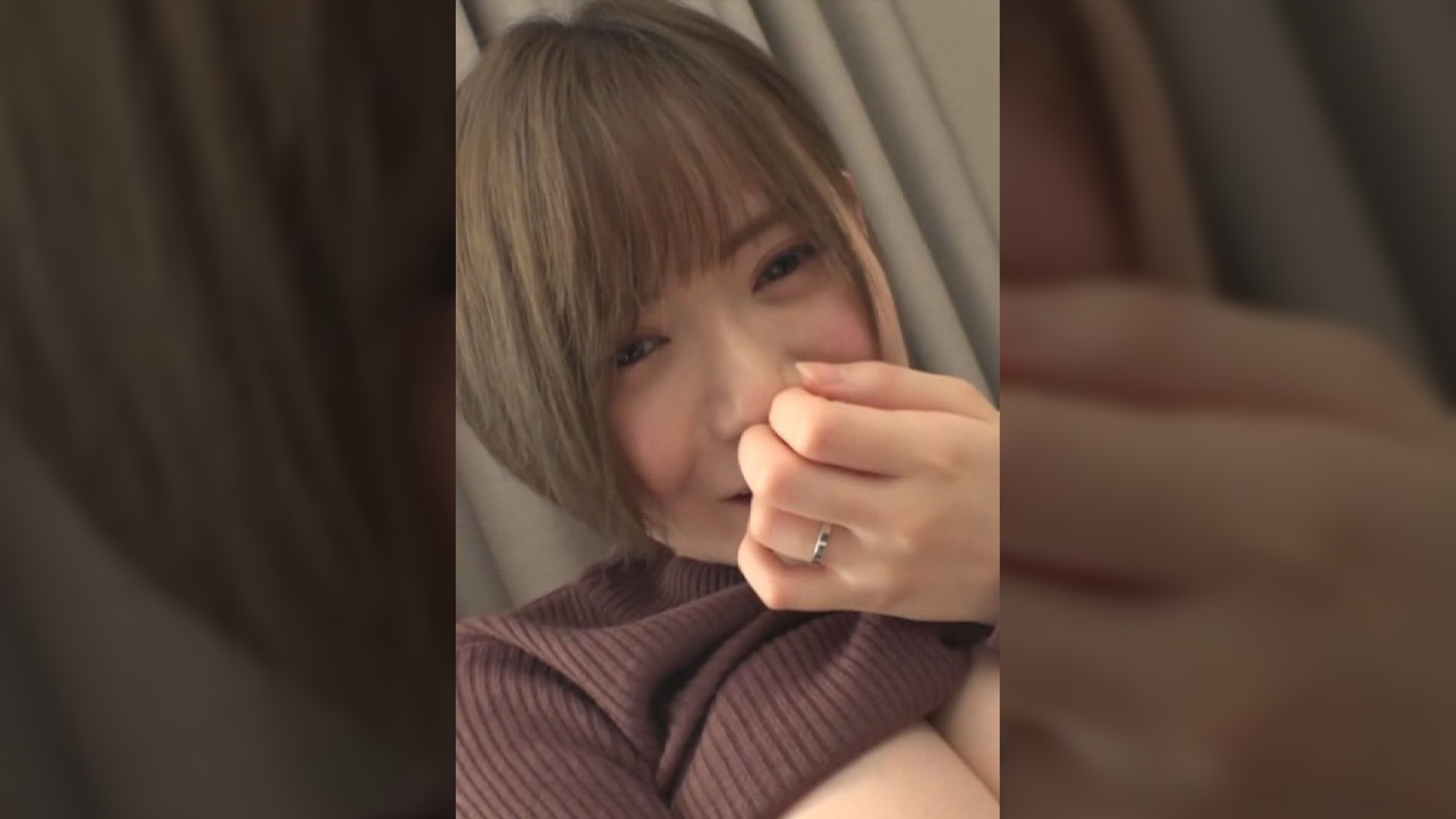 美乳＆美尻妻！綺麗なピンクのアソコにチ◯ポをズップリ