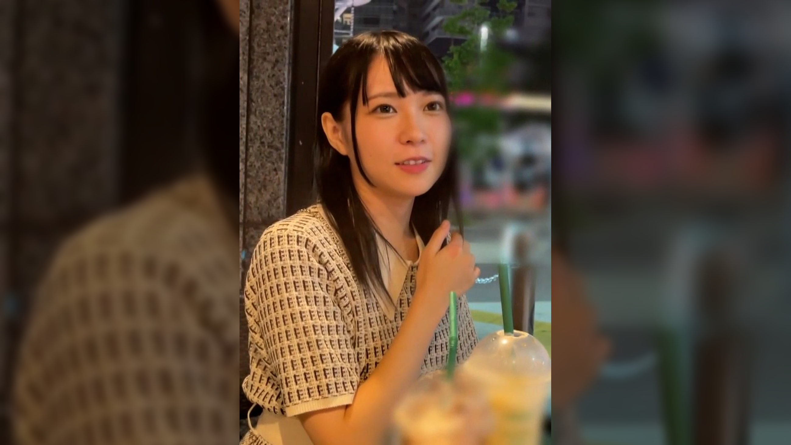 初めてのマッチングアプリで警戒心強めはしょうがない！個撮を承知で来た黒髪美人娘！ワンナイモードでド淫乱SEX！