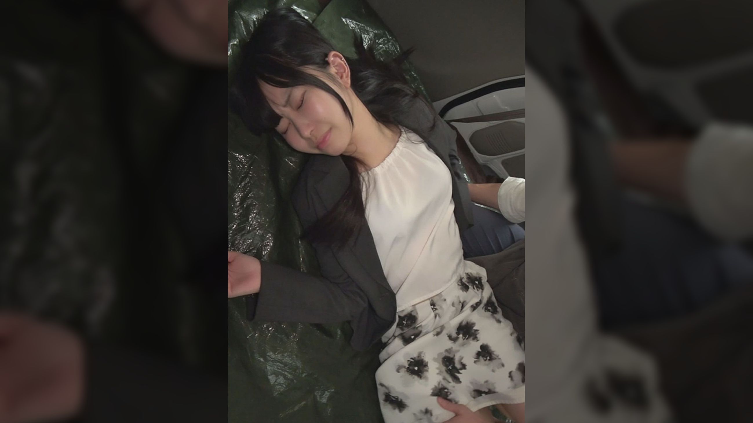 平凡なOLの日常が一瞬で崩れ落ちた、あまりにも残酷な悲劇！身体をまさぐられ中出しセックス！