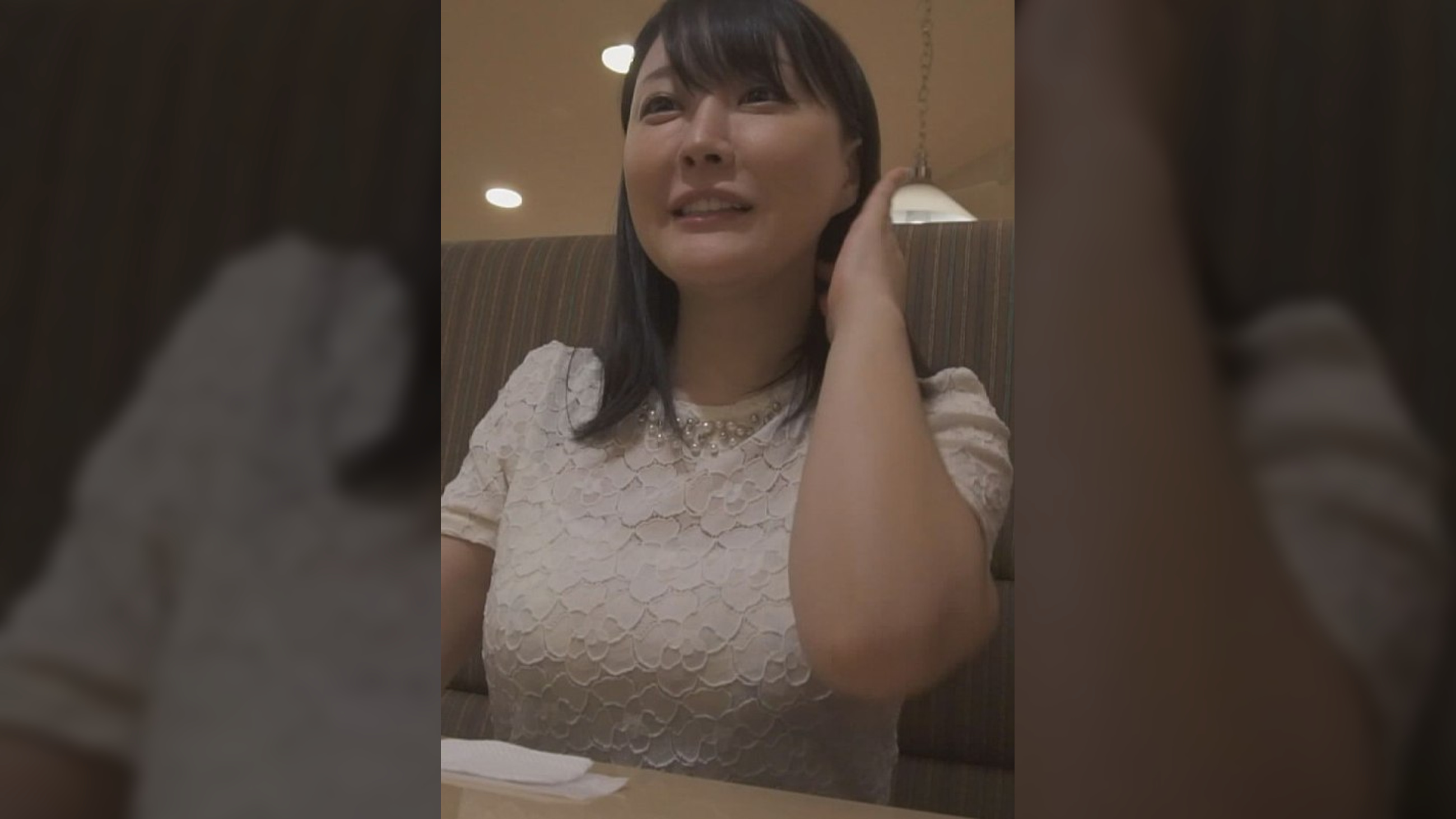 「すごい久しぶりです!」男のモノにうっとりのおっとり巨乳妻!