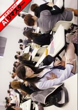 【AIリマスター】大学の授業中に痴●され声も出せず絶頂する女子大生 