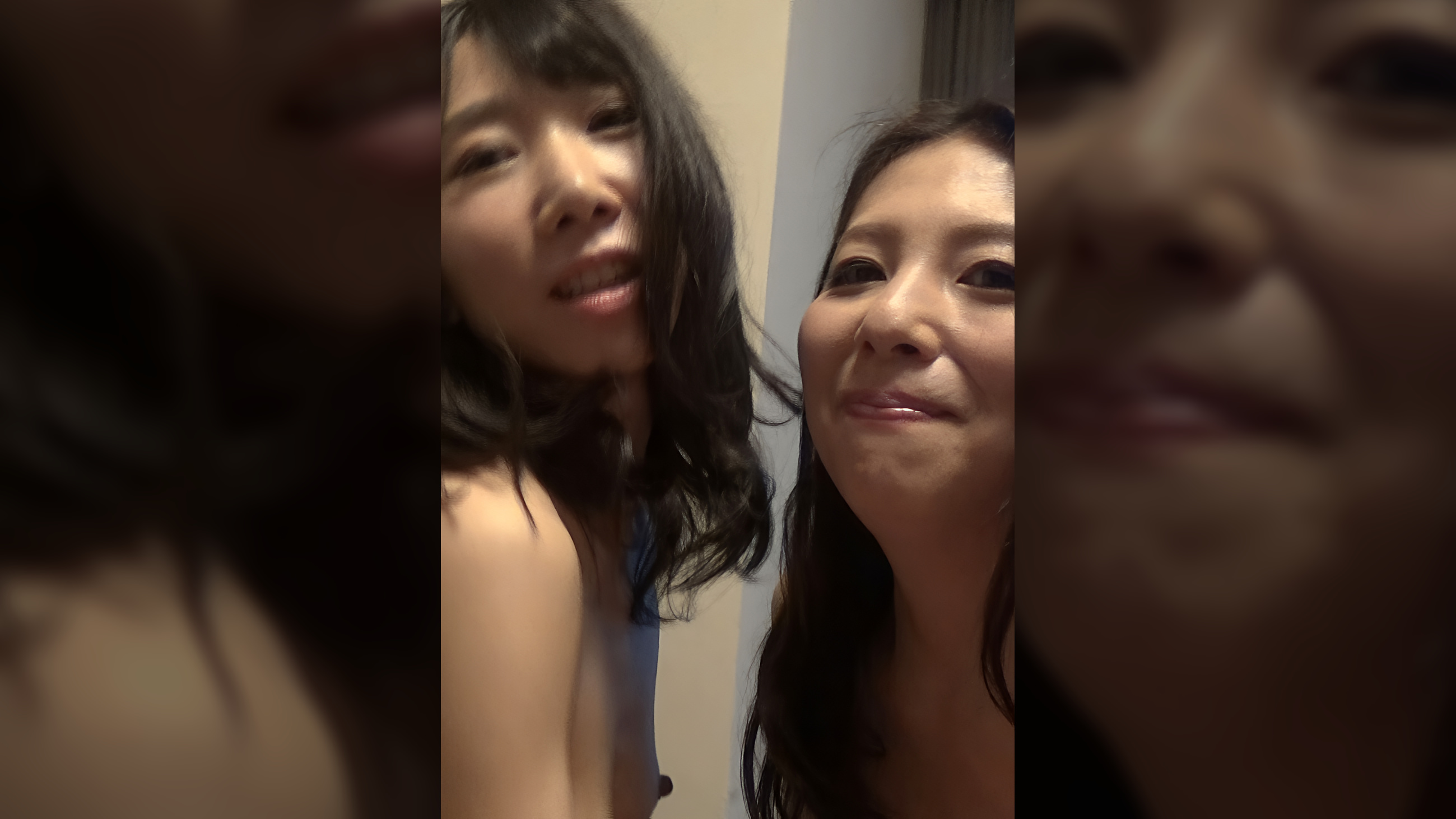 綺麗なお姉さんが素人女子をレズナンパ3