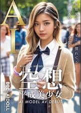 空想平成美少女 AI MODEL AV DEBUT
