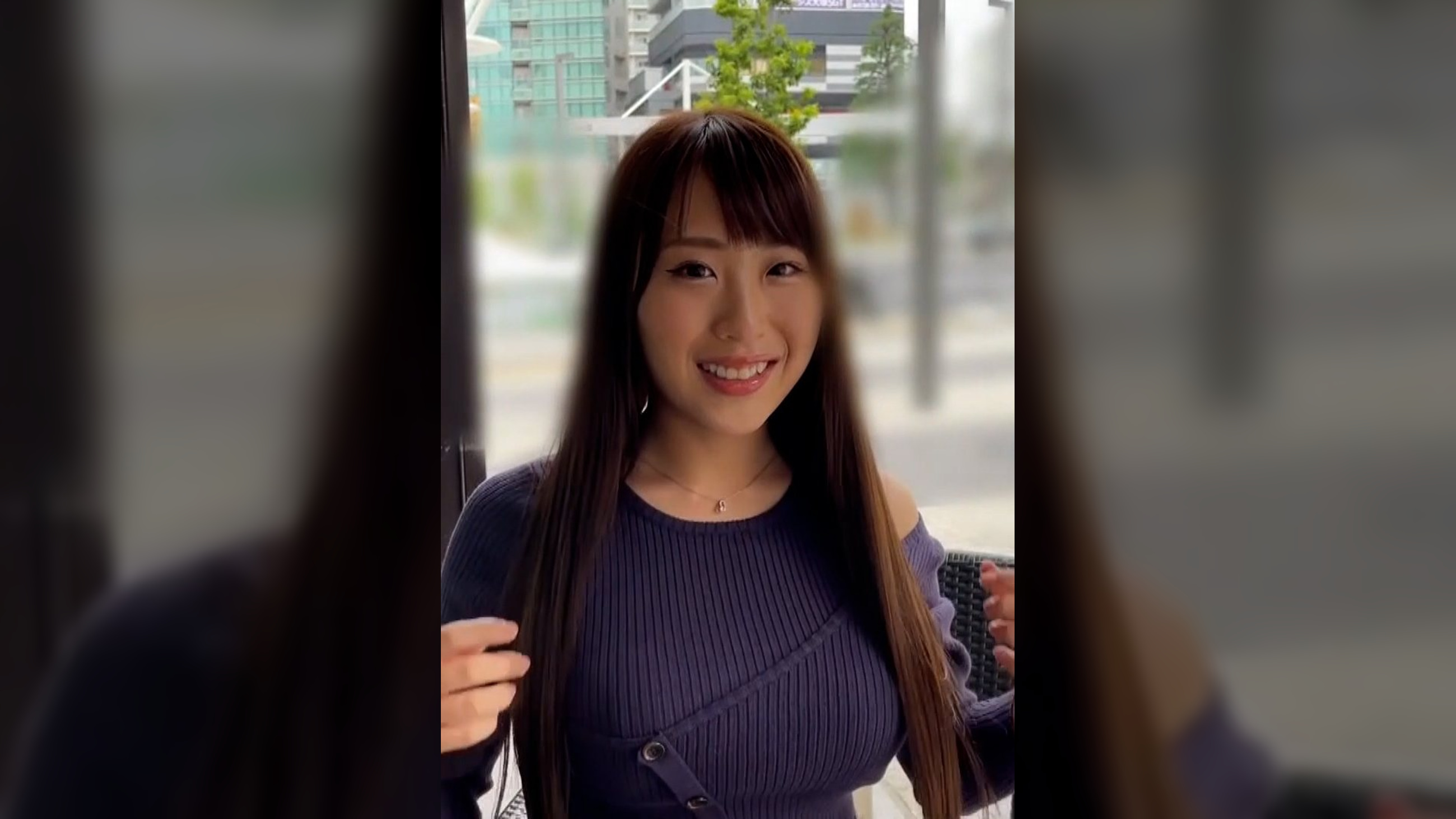 屈託のない笑顔で性体験を赤裸々に答えてくれる清楚系美女と個撮テイでラブホでノリパコ嵌め撮りセックス！
