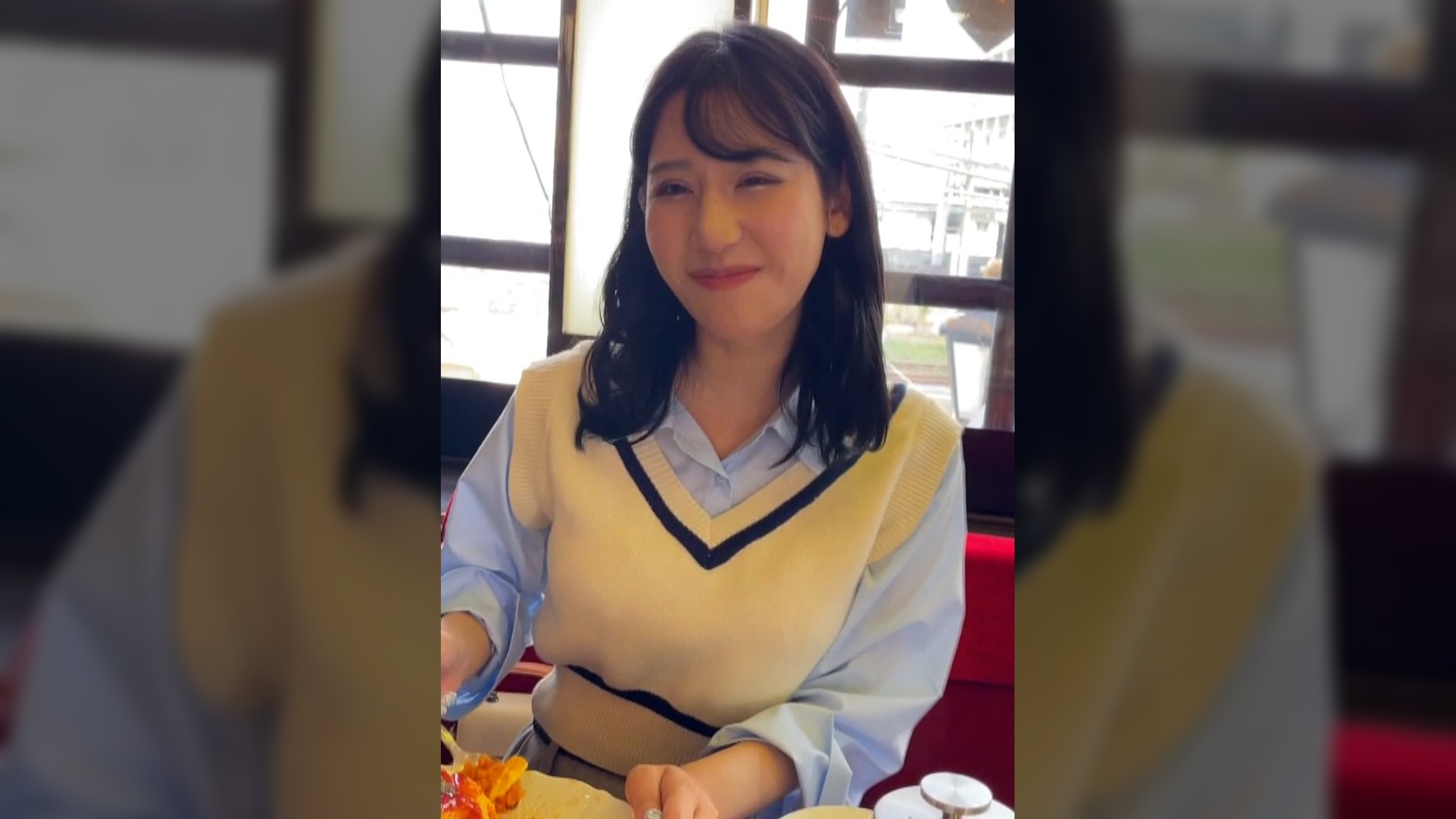 大人っぽい色気のある外見と愛嬌のある空気感で無邪気さ全開の25歳美女と個撮テイでラブホで潮吹き嵌め撮りセックス！