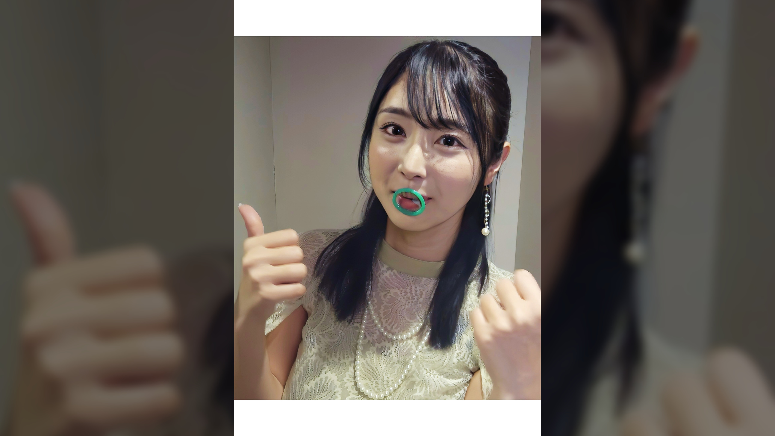 結婚式帰りにお口だけでコンドーム装着にチャレンジ！妊娠願望爆アゲ！巨乳チン媚！