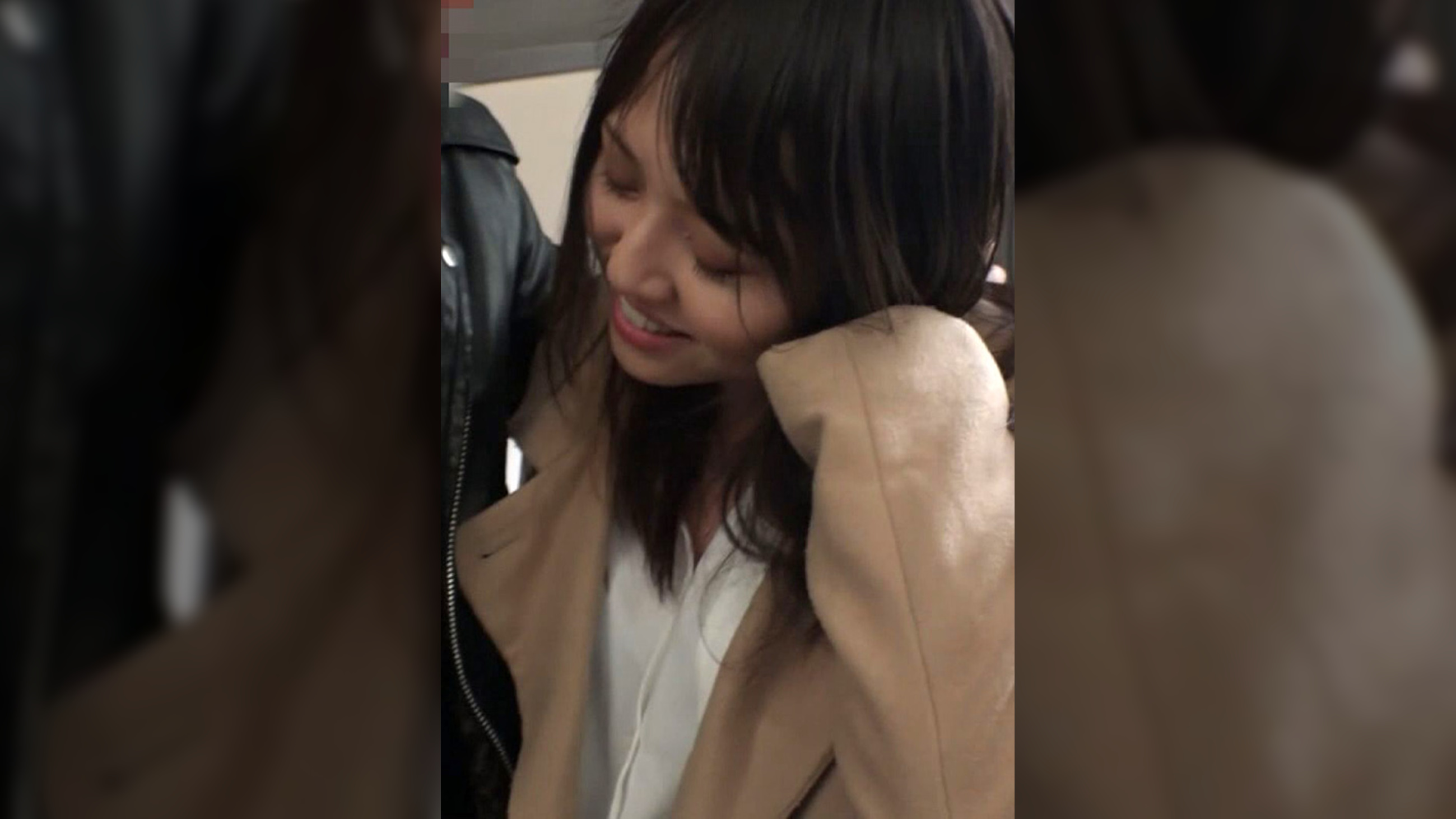 雨の日の昼下がり、服が濡れている人妻さんは100%ヤレル!エロ都市伝説を試してみた。発見したのは街中で髪まで濡れているトレンチコートの超ビッチ人妻!