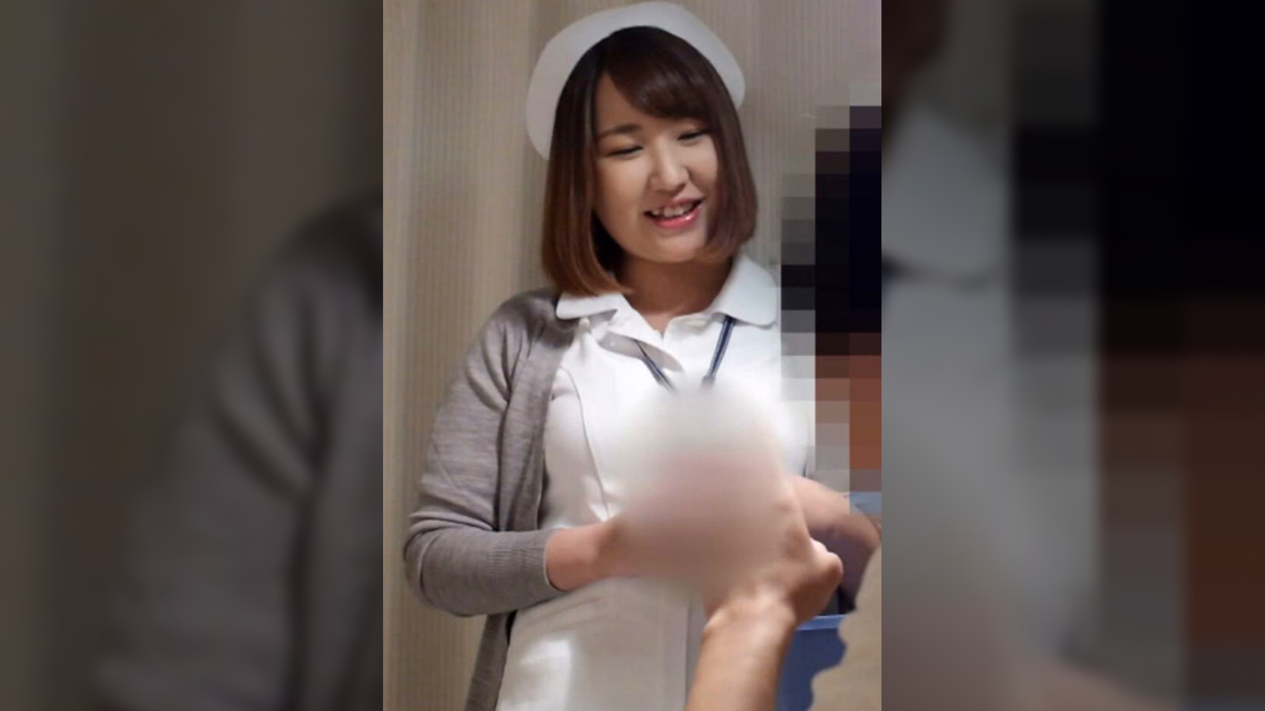 夜間も献身的に勤務する優しいナースの密かな欲望が剥き出しに！白衣の下から覗く熟れた躰がイキまくり痙攣！