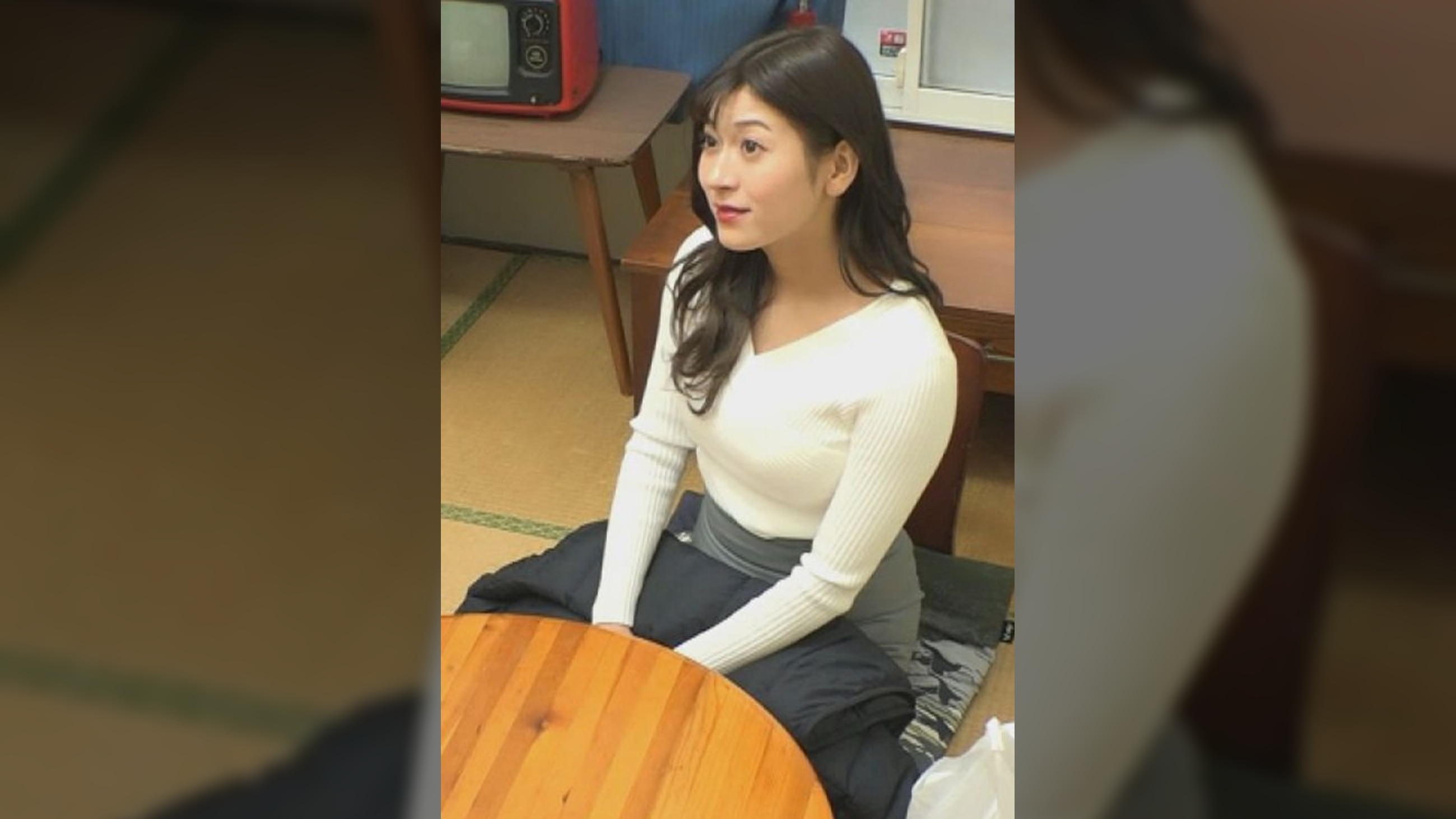 狙われた清楚な巨乳奥様!狭い管理人室で悪徳管理人の魔の手が伸びる!