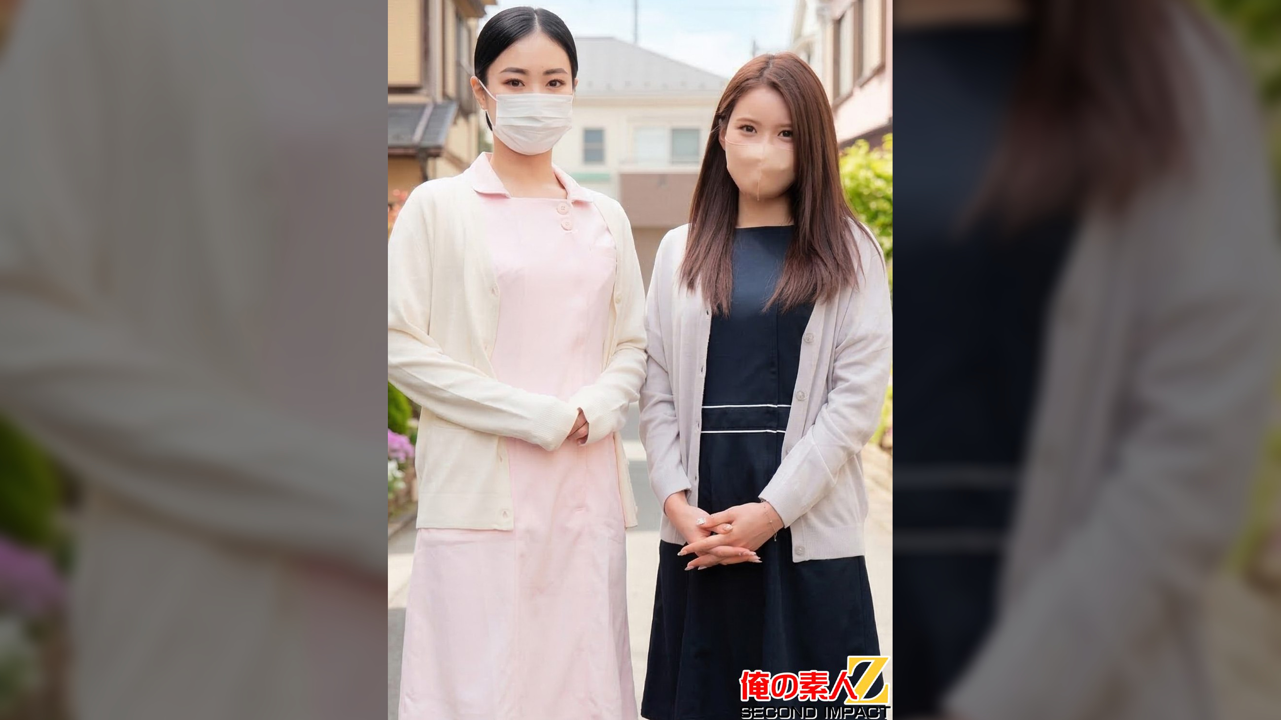 ガチ歯科衛生士さんプライベートお口セックス しのさん(22)とみなさん(23)
