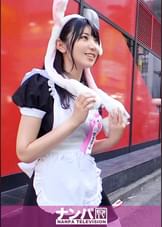 マジ軟派、初撮。 1374 失敗続きの秋葉原ナンパ釣行…日も暮れて諦めかけたその時、メイドカフェ「燃える下心」の看板娘がエサにかかる♪顔立ち、スタイル超一流♪もち肌美巨乳の極上パイズリ♪