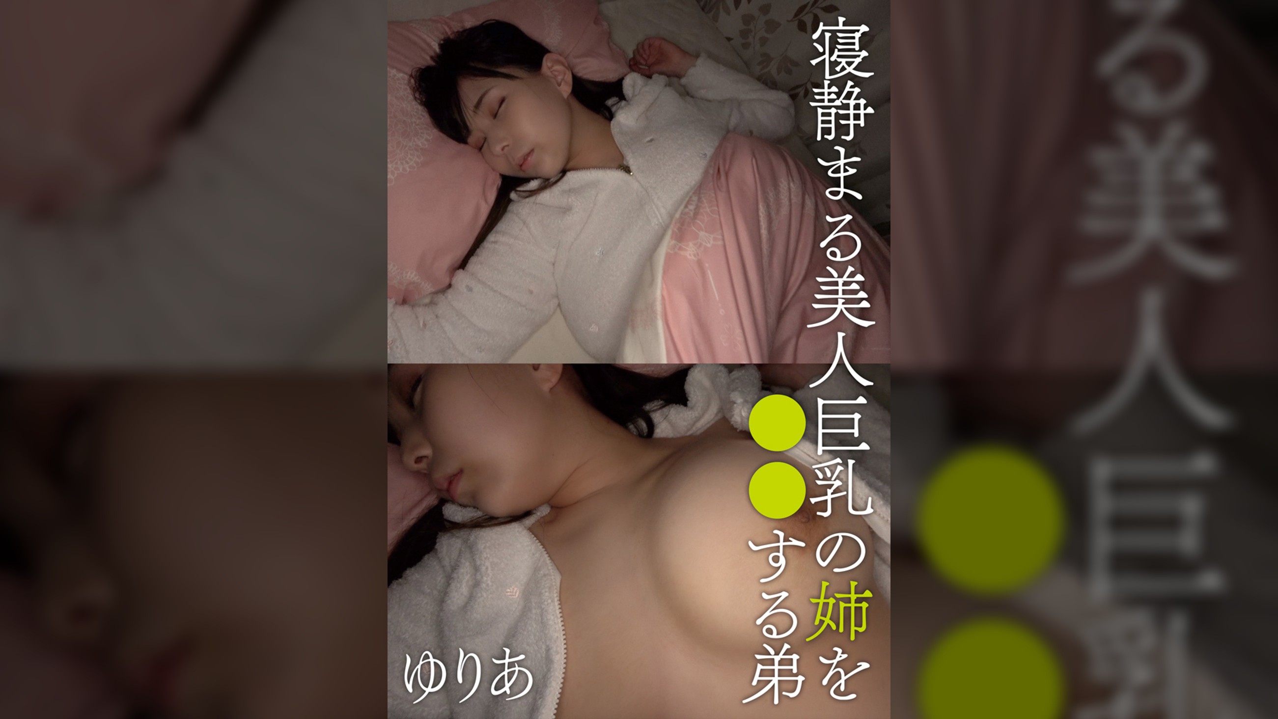 寝静まる美人巨乳の姉を○○する弟 ゆりあ