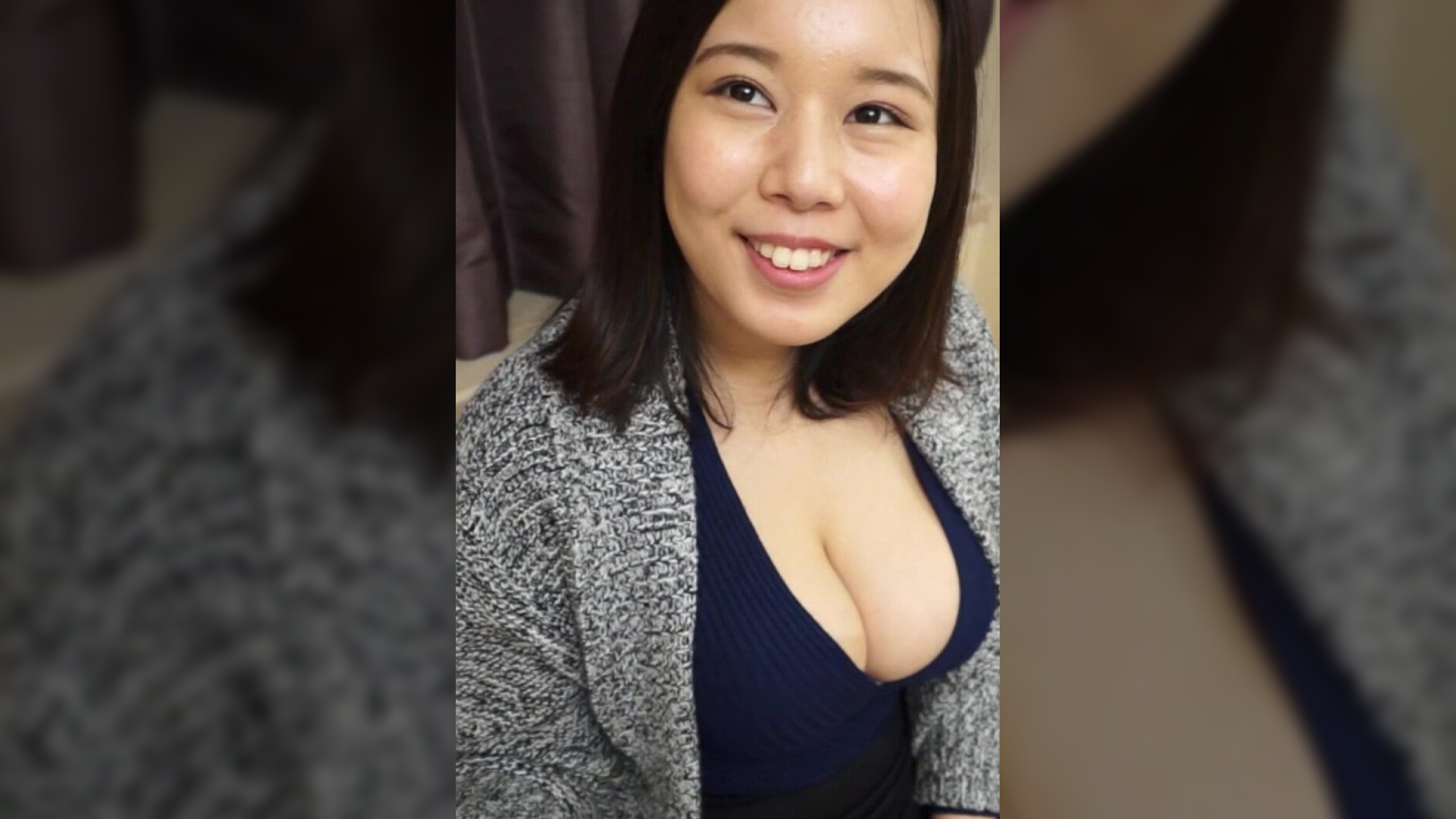 デカすぎる……。爆乳むちむち人妻さんがこっそり不倫。