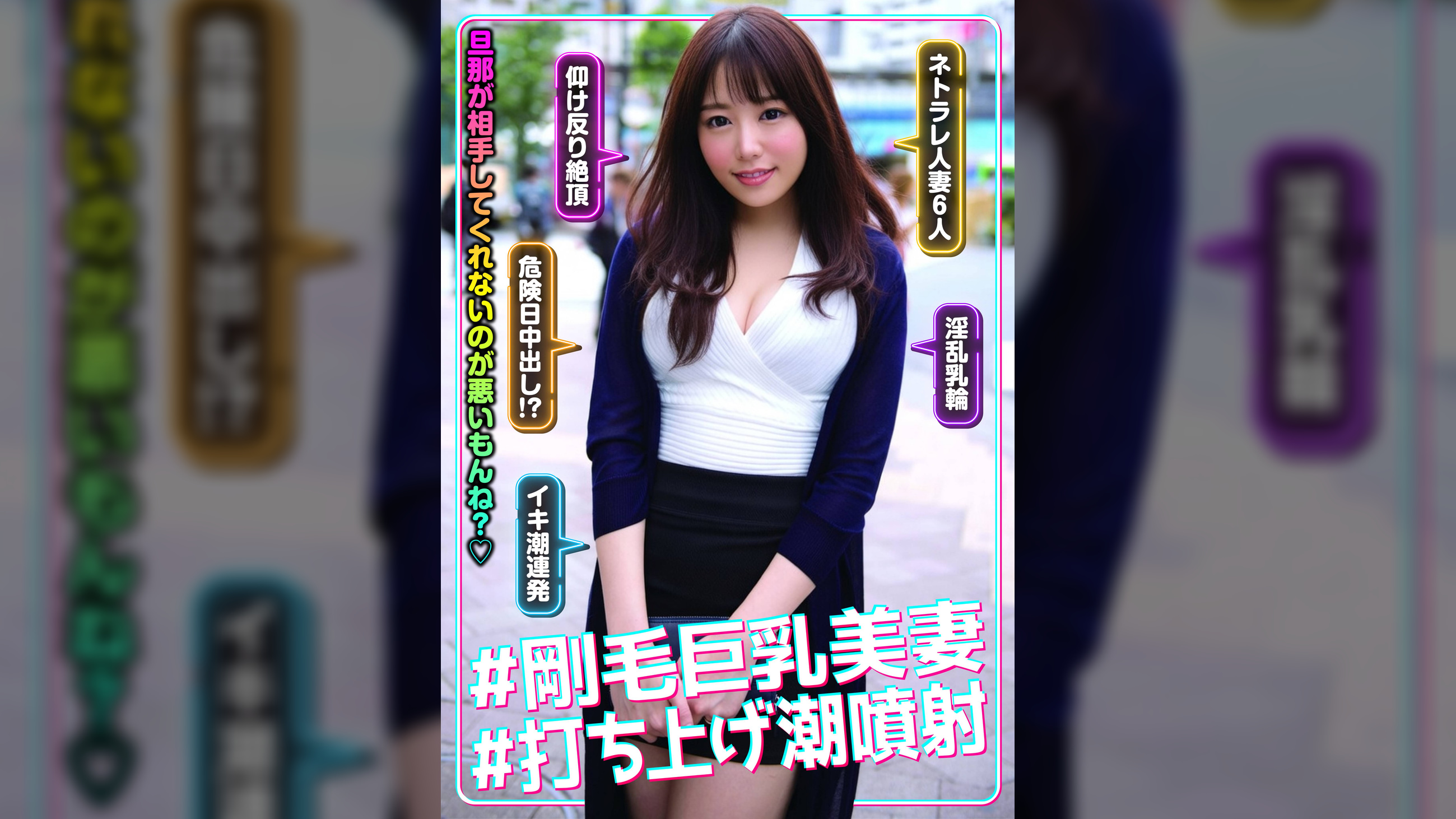 #剛毛巨乳美妻#打ち上げ潮噴射