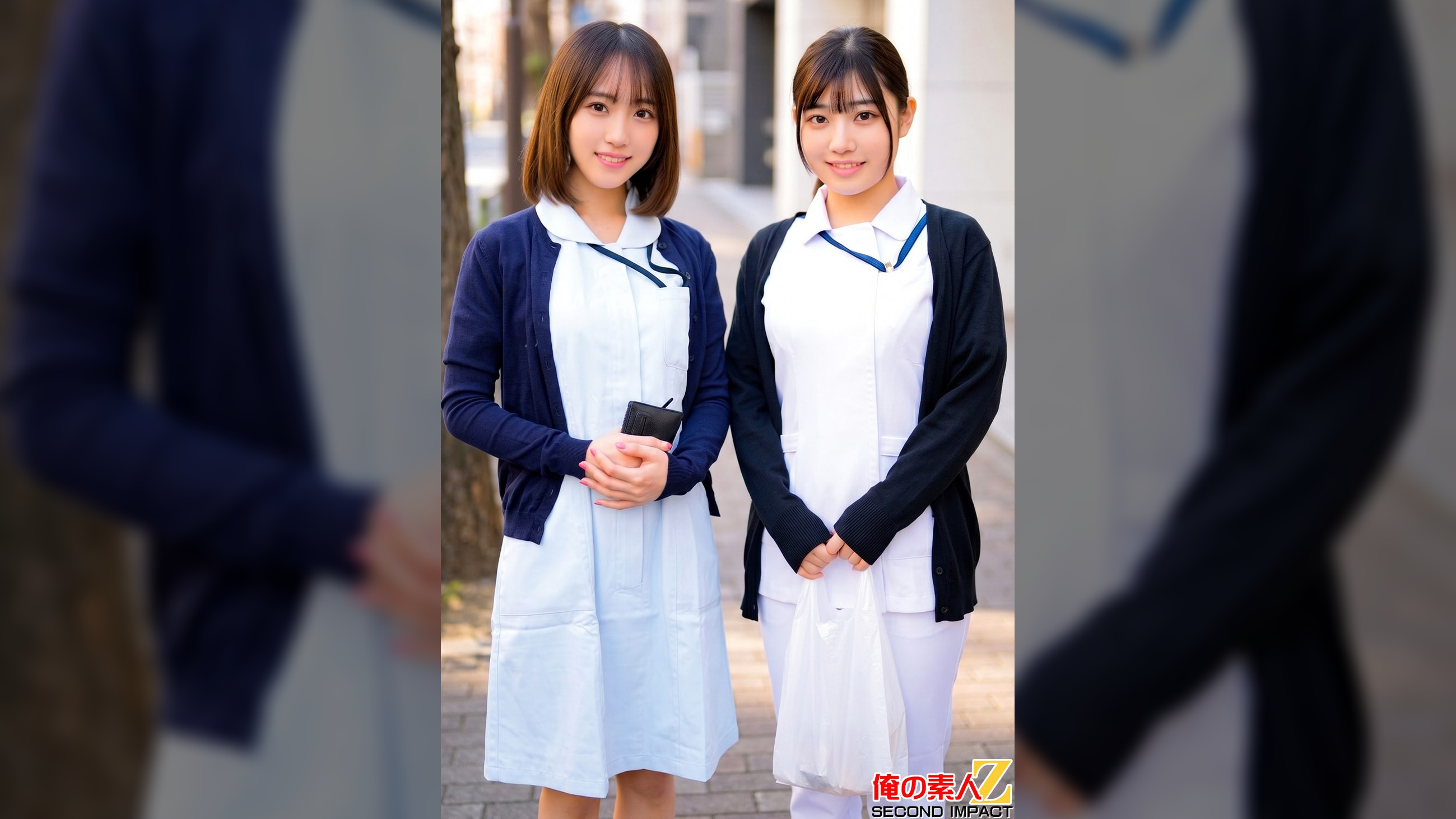 現役看護師さんが優しく早漏改善治療！皮膚科勤務えなさん（24）産婦人科勤務まみさん（31）