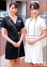 現役エステティシャンがノーハンドフェラでヌキの限界に挑戦！ひかるさん（22）とめいさん（24）