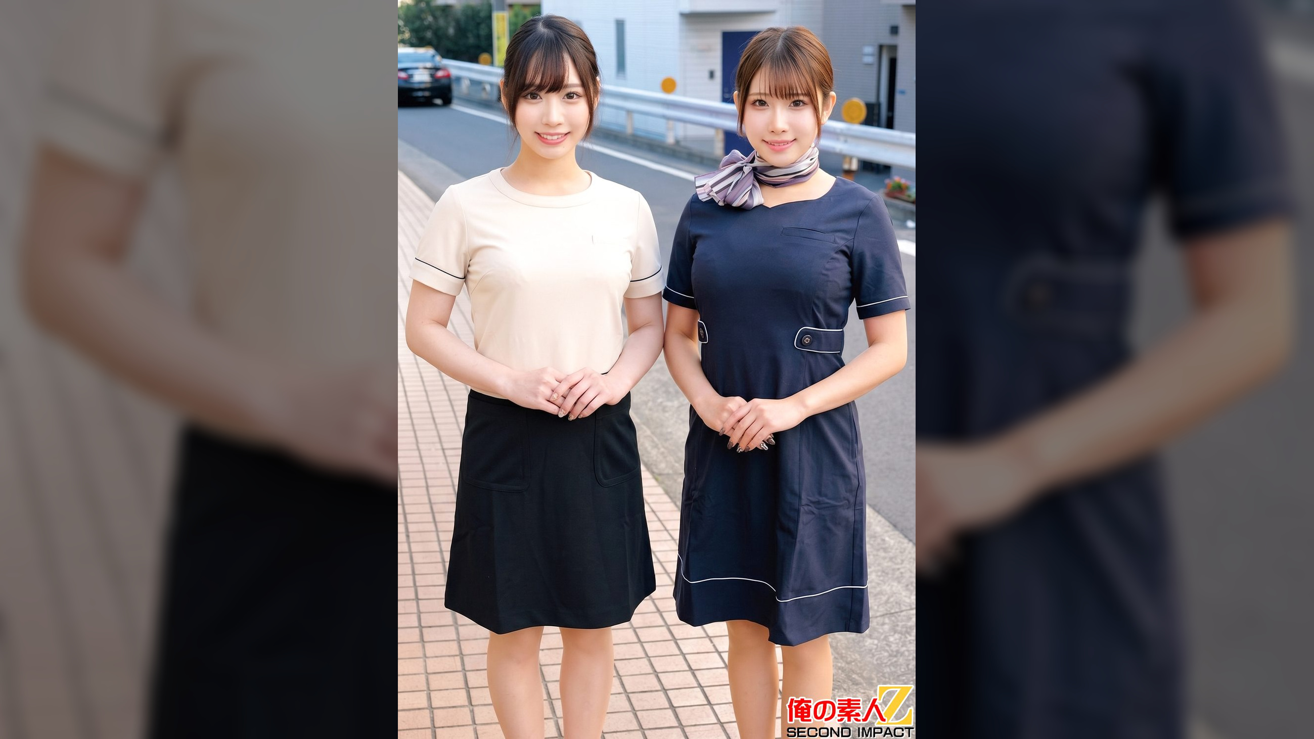 現役エステティシャンがノーハンドフェラでヌキの限界に挑戦！さくらさん（25）とれいみさん（25）