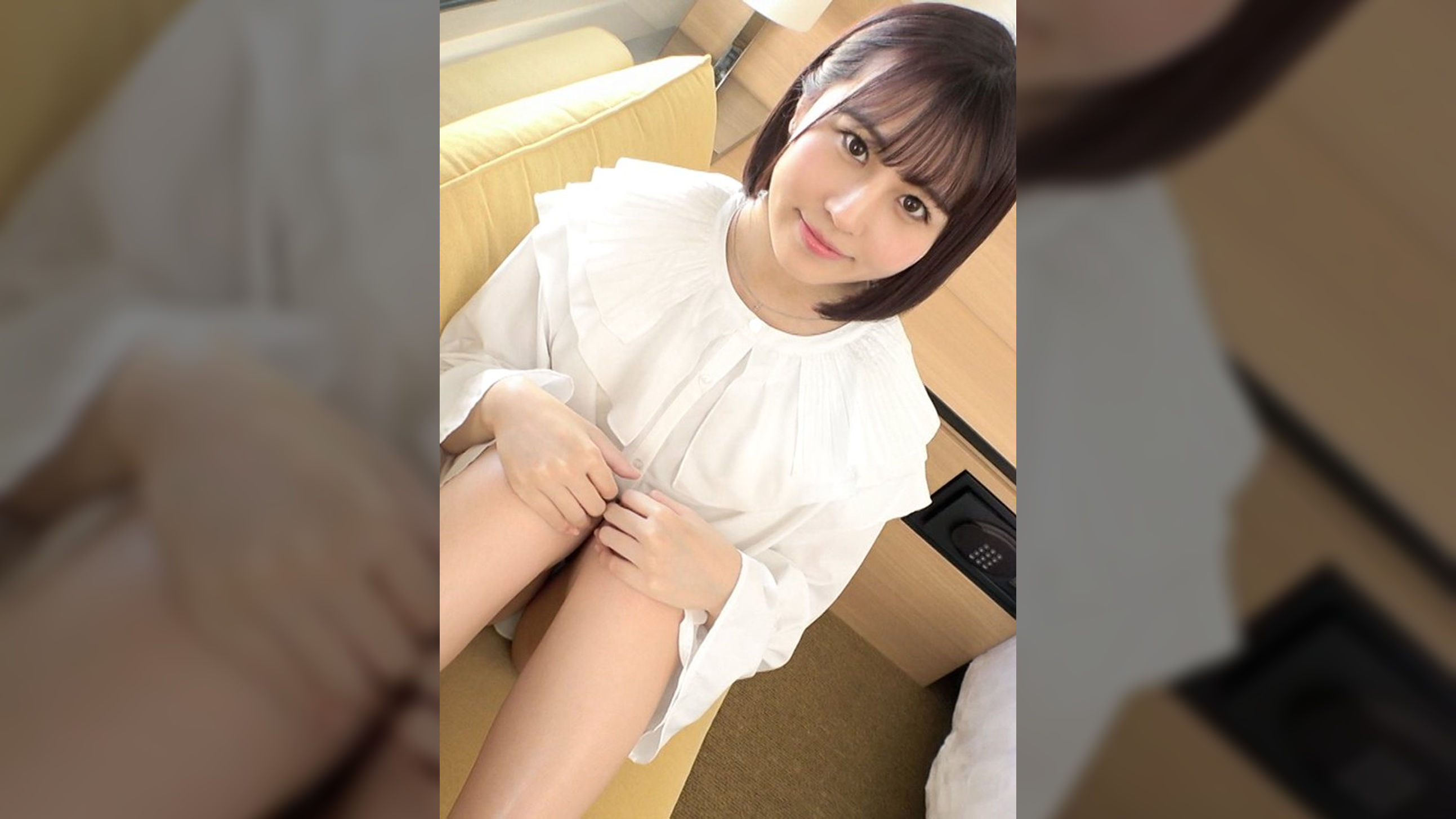 【初撮り】【無邪気な性格】【乳首で逝ける敏感娘】純朴そうなルックスだけど性に貪欲過ぎるJDが登場。立ちバックで激しく突かれながら乳首も同時に責められ、ビクビクと痙攣しながら絶頂して.. ネットでAV応募→AV体験撮影 1702