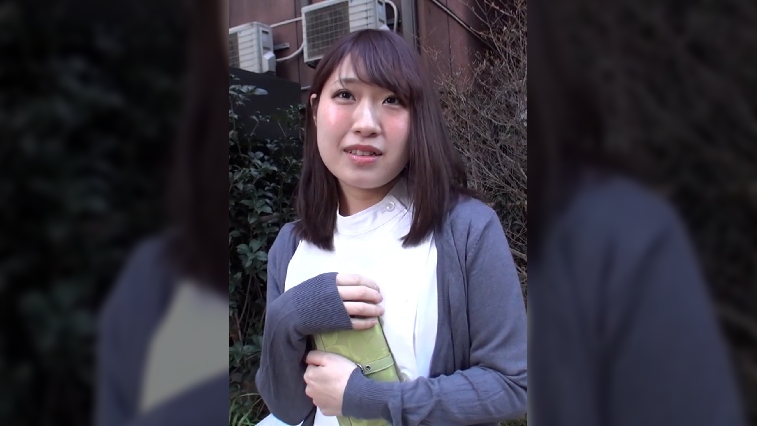 休憩中の美人看護師さんをインタビューとナンパ！スタジオに誘いナシクズシ的なボディタッチに疼くホントはヤリマン娘と嵌め撮りセックス！