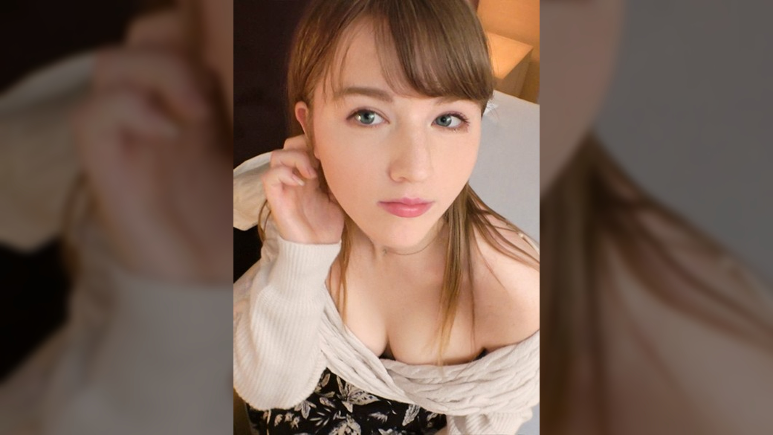【初撮り】【fromカリフォルニア】【桃色勃起乳首】グレーの瞳の白人美女。母国に居る彼氏に内緒で始めるエッチなバイト。日本人の硬い男根に.. 応募素人、初AV撮影 136