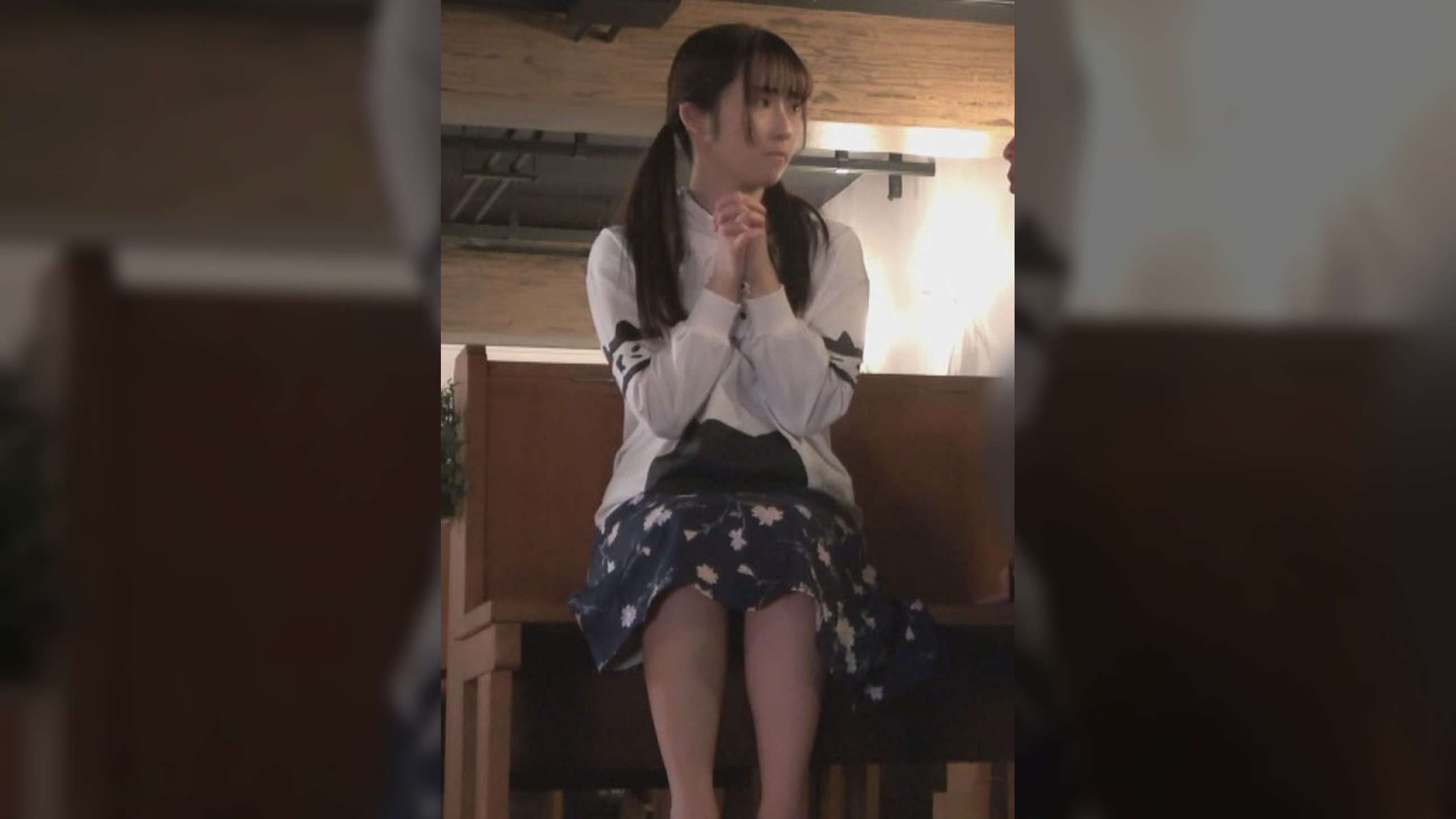 ツインテ女性の懺悔に性なる許しを授ける性職者!穢れを祓う性なる行為!