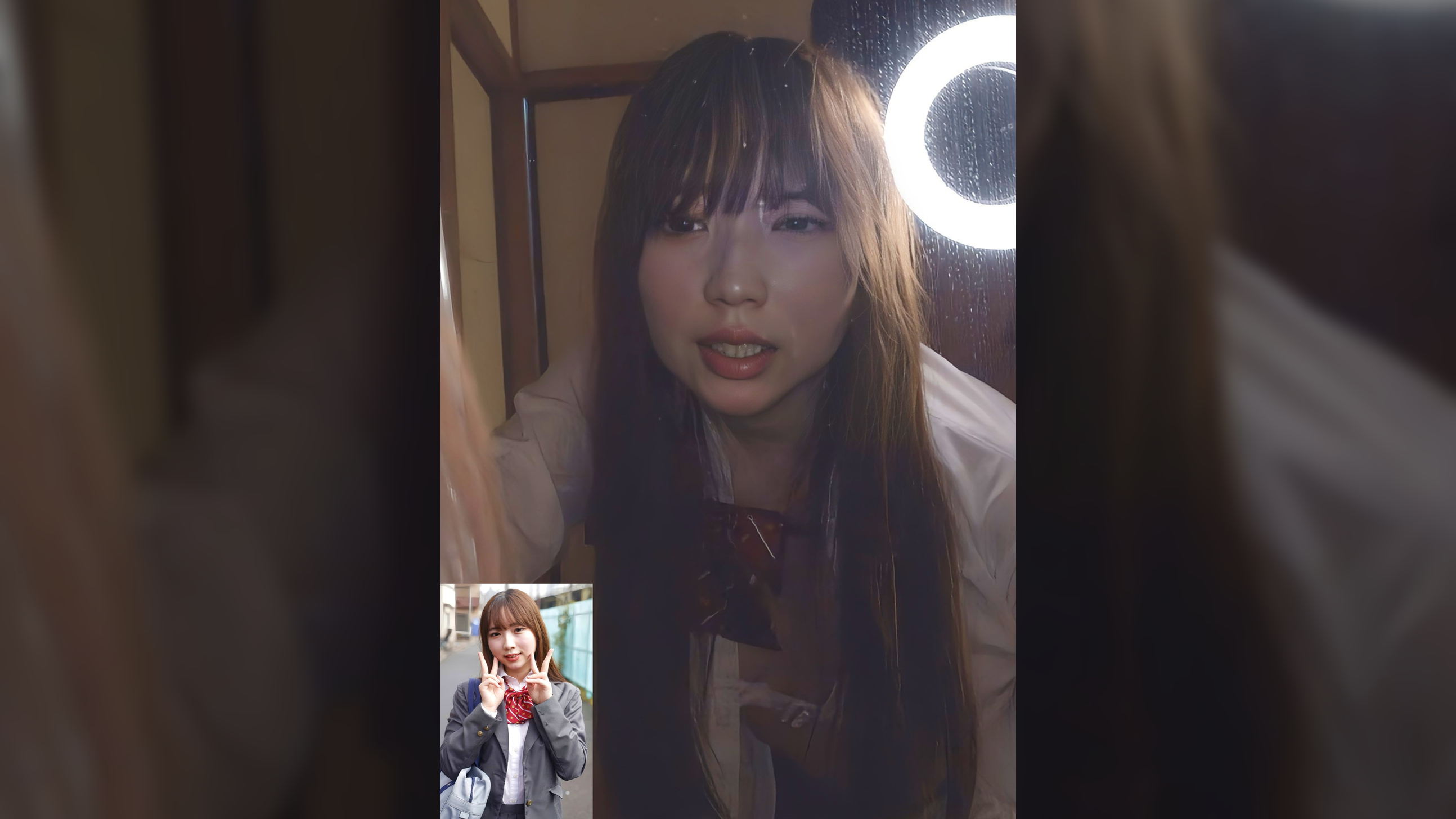彼氏持ち後輩を自宅連れ込みお泊りネトリSEX　りあ