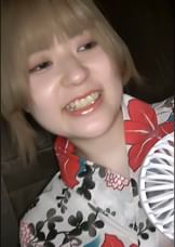 花火に行く金パツ浴衣ギャルの事故映像!カワイイピンク色の乳首をいじられて…不本意イキのギャル