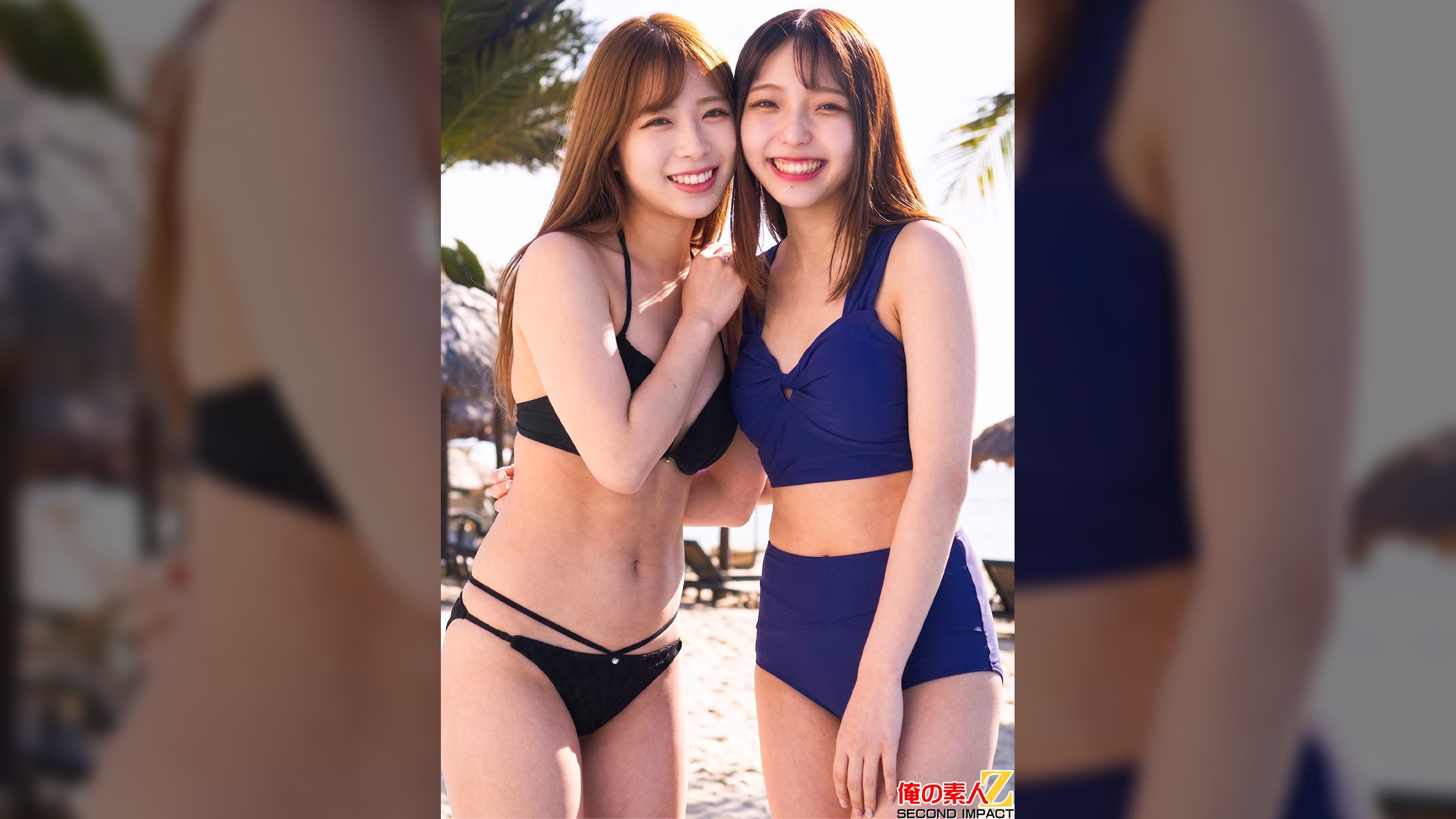 「夏の思い出に残したいメモリアルビキニフォト」と題された雑誌の特集だとれいみちゃんとらんちゃんを騙し、絶倫チ〇ポ男と素肌密着撮影会でSEX交渉!!